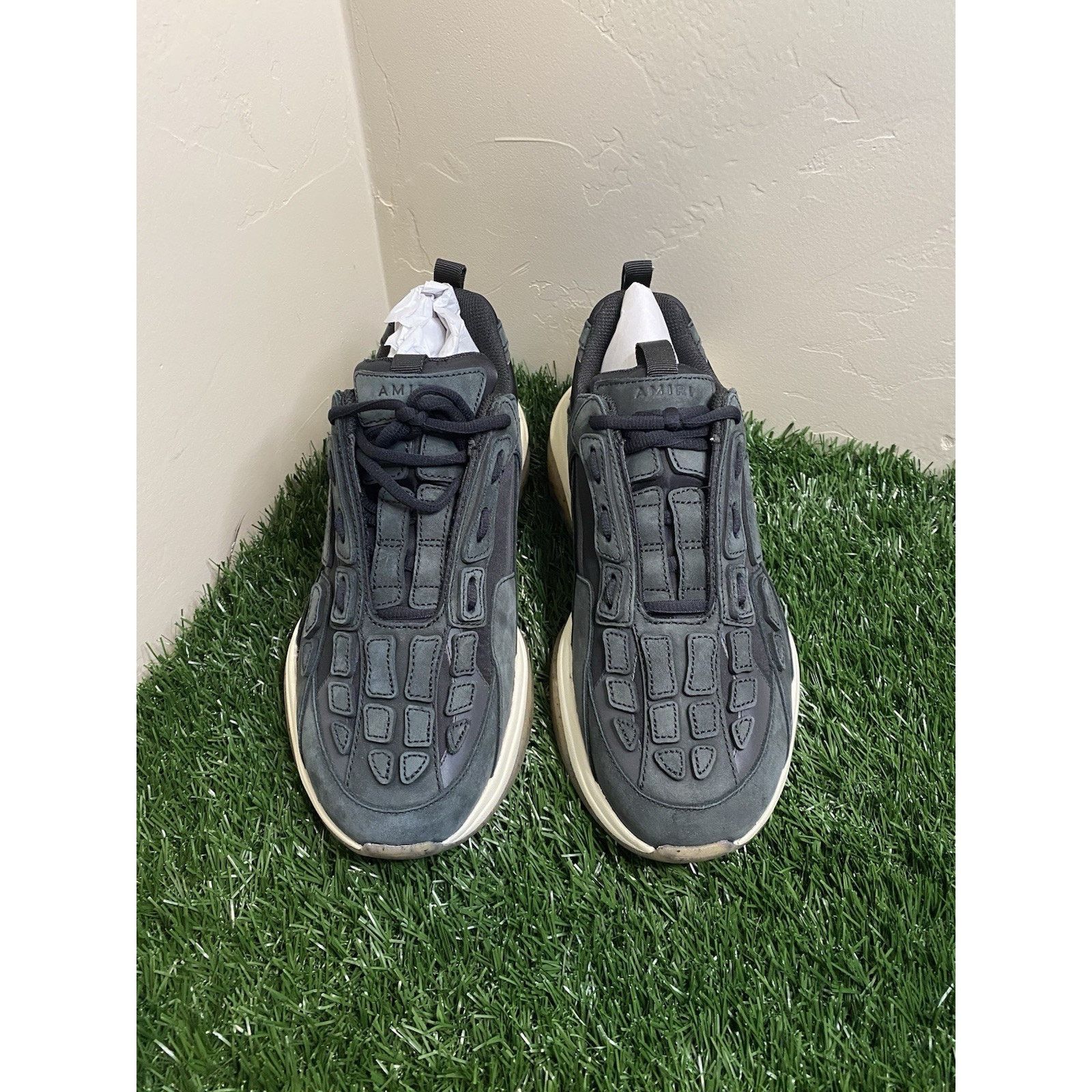 Amiri Amiri Bone Runner ‘Black White Clear’ | Size 8 | Authentic Size US 8 / EU 41 - 4 Thumbnail