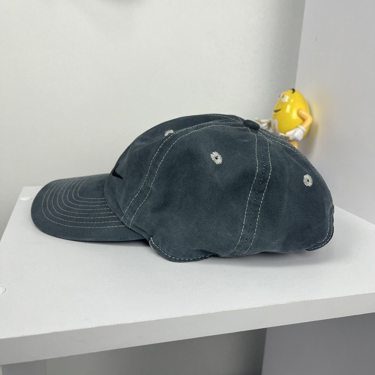 Nike × Vintage 🗣️ VINTAGE 🗣️ Nike 90s Sun faded 6 panel baseball Cap 5 Hat Size ONE SIZE - 5 Thumbnail