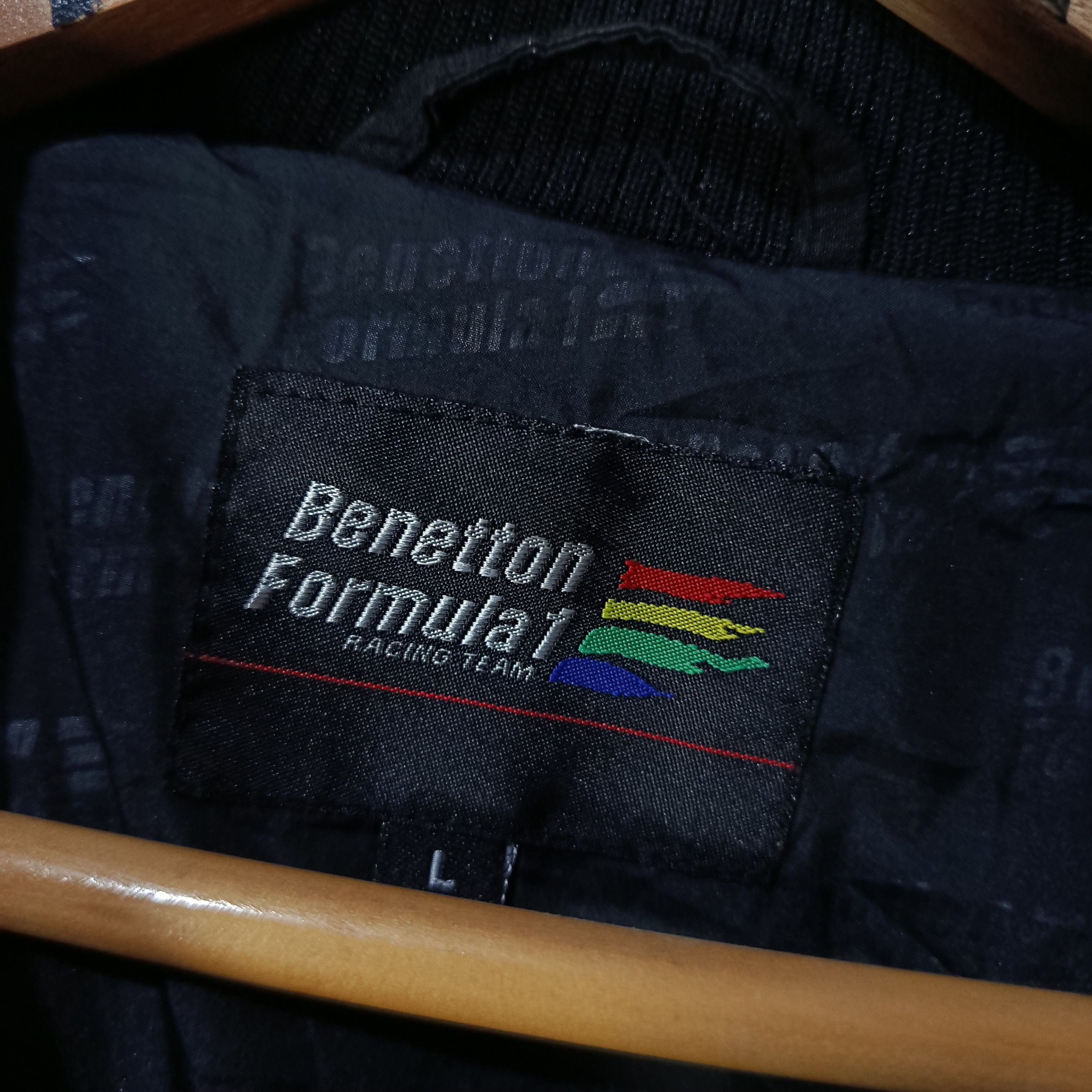 Benetton Vintage 00s Benetton Formula 1 “Italia” Racing Jacket Size US L / EU 52-54 / 3 - 7 Thumbnail