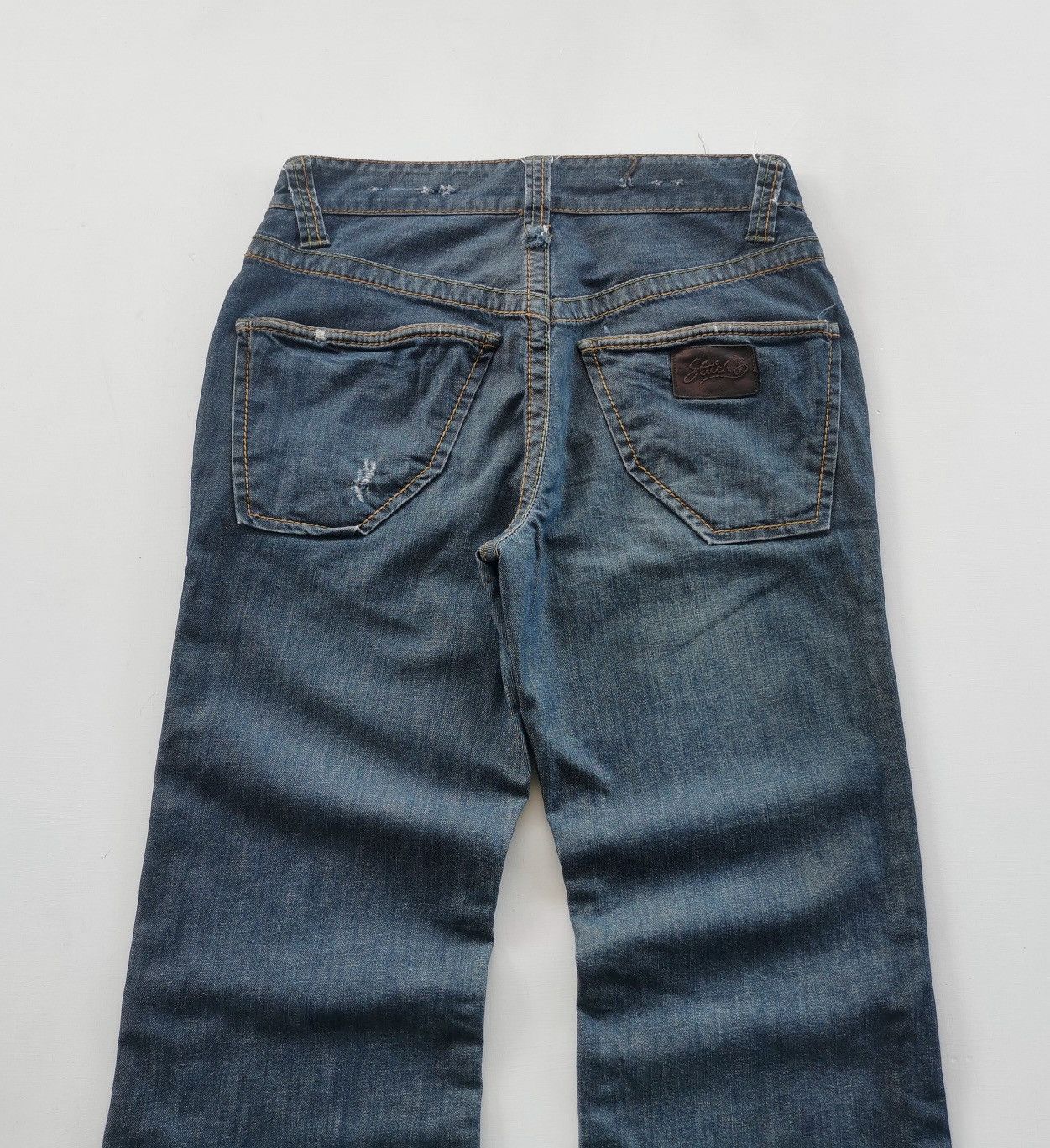 Stitch's Jeans Loose Bootcut Stitch Alabama Thunder Distressed Jeans Size US 30 / EU 46 - 6 Thumbnail