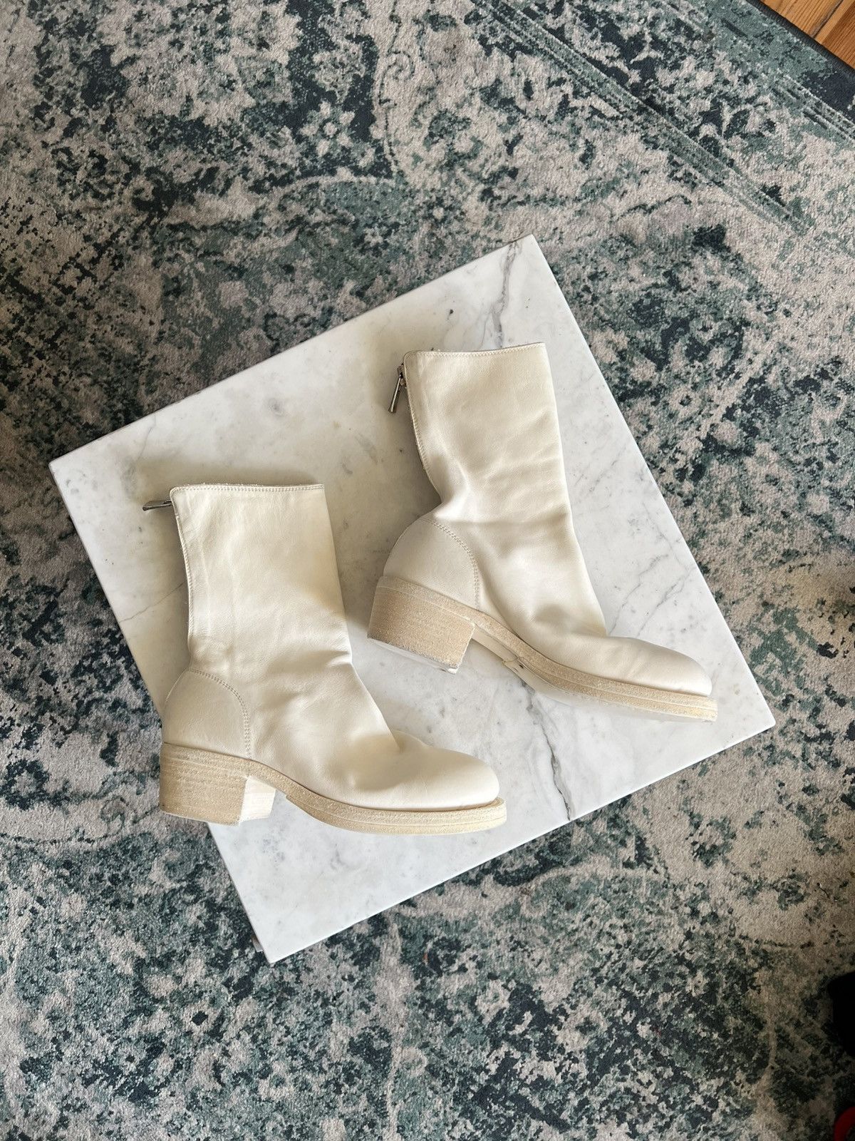Guidi Guidi white Ankle Boots Size US 5 / IT 35 - 3 Thumbnail