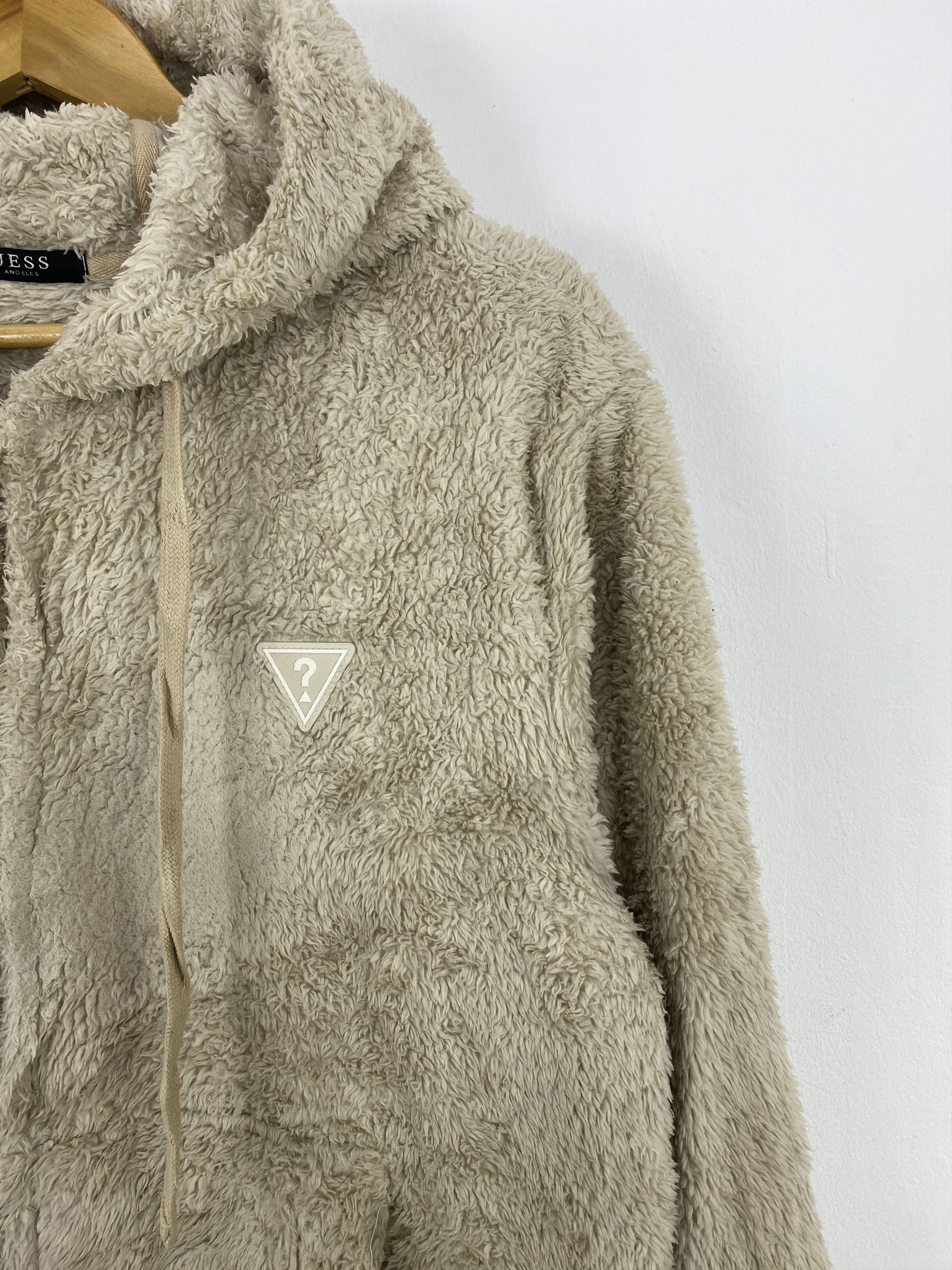 Guess Vintage Guess Fleece Sherpa Hooded Jacket J1862 Size US S / EU 44-46 / 1 - 10 Thumbnail