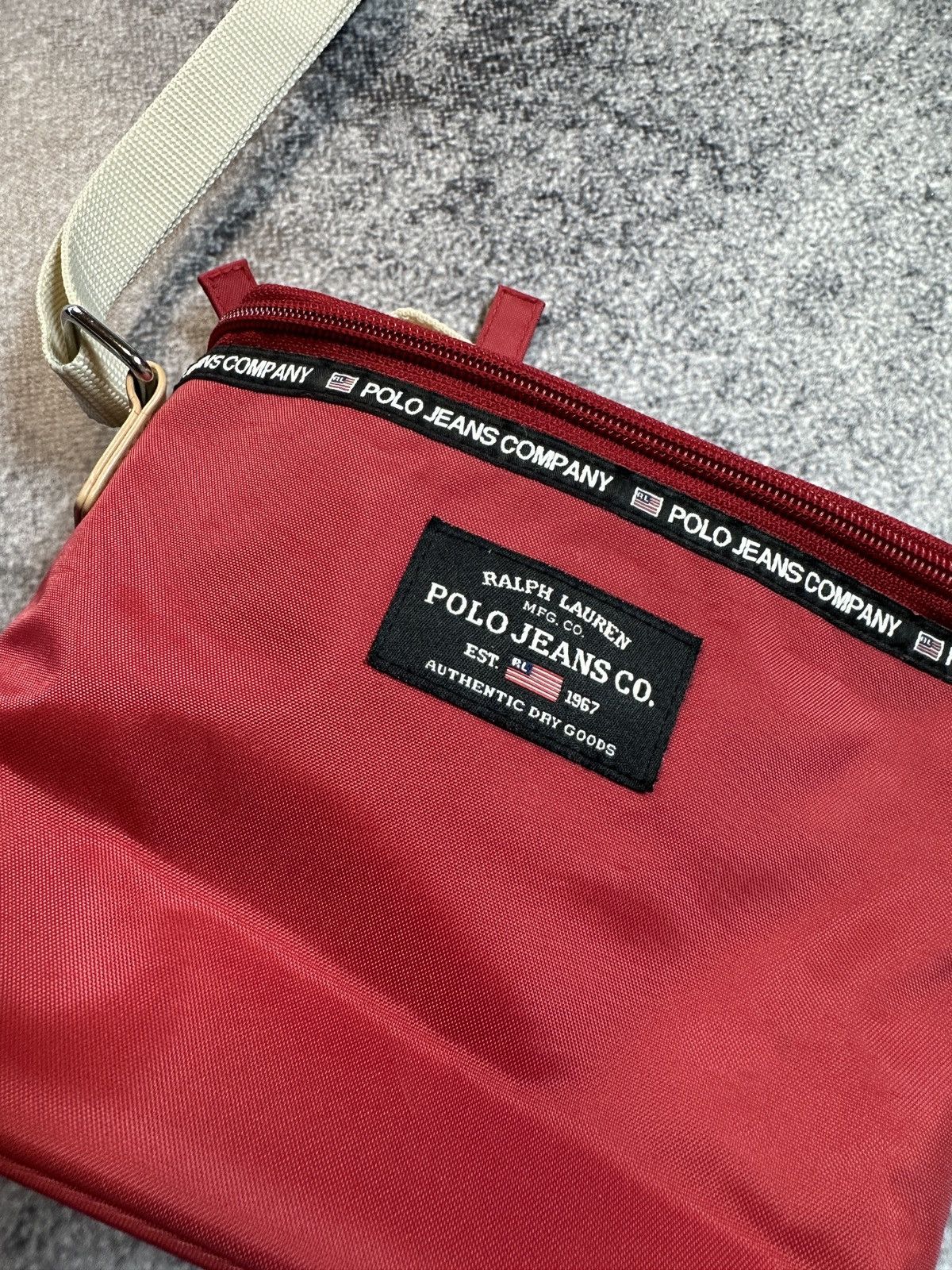 Polo Ralph Lauren Vintage Polo Ralph Lauren Bag Rare Logo USA RL Crossbody Size ONE SIZE - 2 Thumbnail