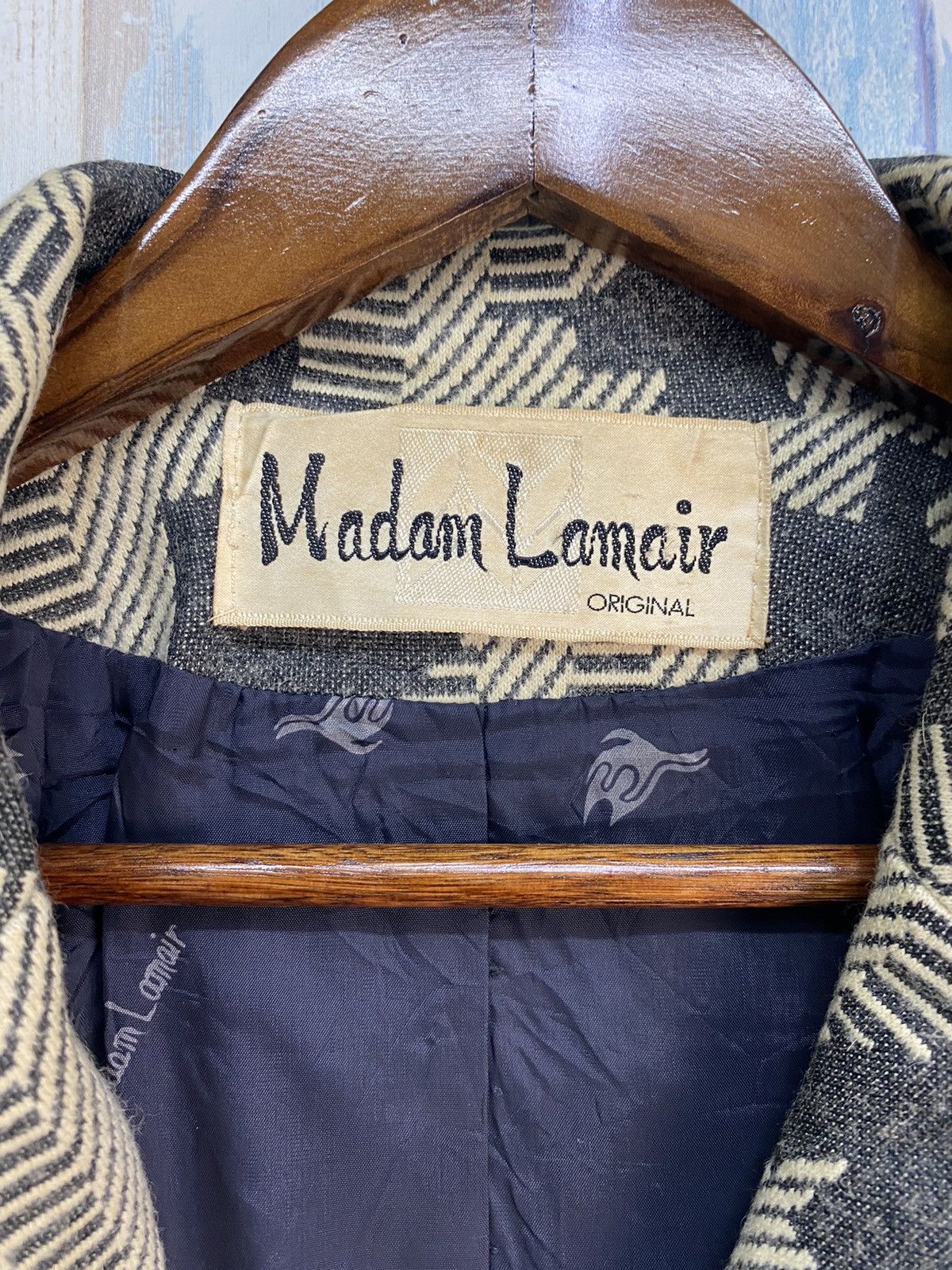 MR & MRS ITALY Madam Lamair Wool Trench Coat Size S / US 4 / IT 40 - 7 Thumbnail