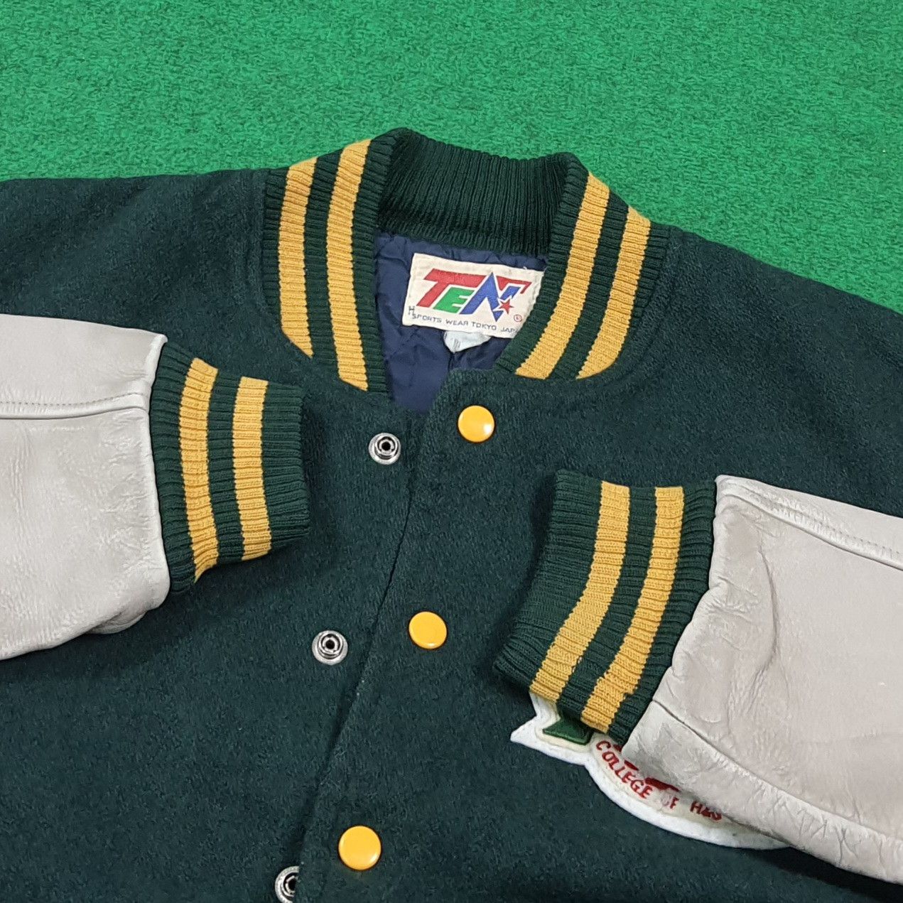 Japanese Brand Milky Way Football Club Varsity Letterman Jacket C291N23 Size US M / EU 48-50 / 2 - 7 Thumbnail