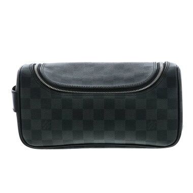 Louis Vuitton Graphite Damier Toilet Shoulder Bag