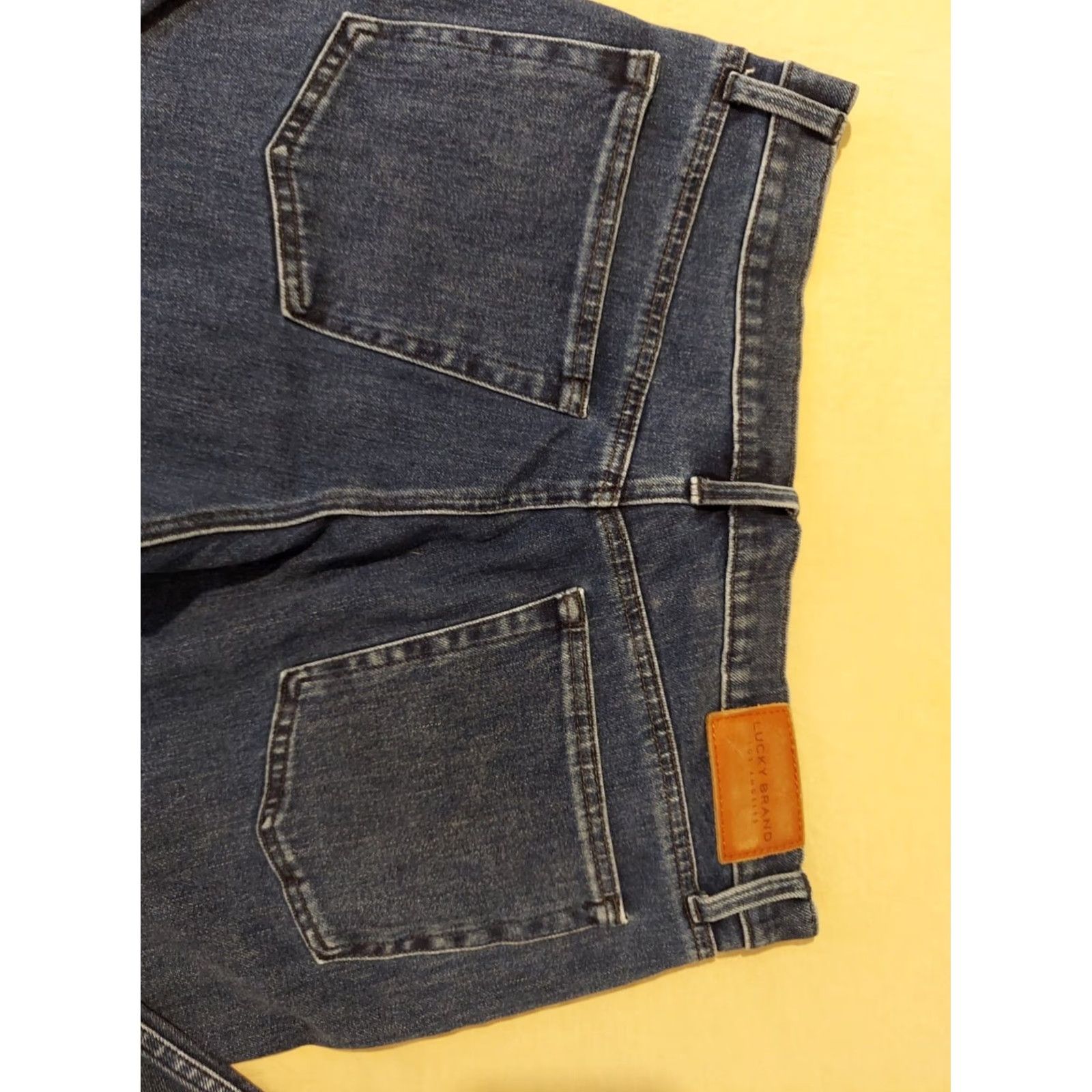 Lucky Brand Womens Lucky Brand Jeans 12 31 Relaxed Taper Denim Pants Blue - Mens? Size 34" / US 12 / IT 48 - 2 Thumbnail