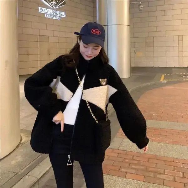 Other Tops Keep Warm Thicken Outerwear Female Casual Size ONE SIZE - 3 Thumbnail