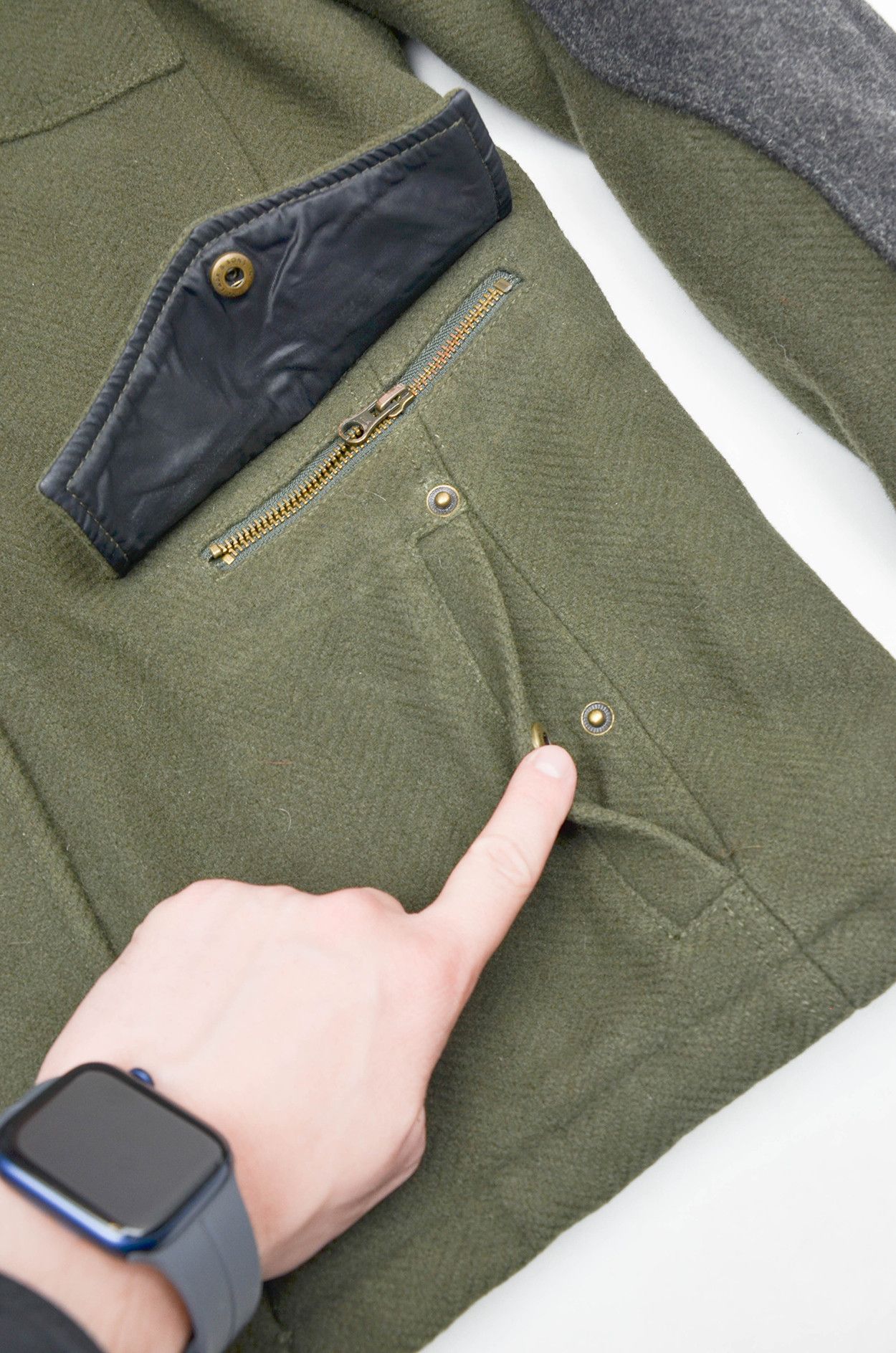 I. Spiewak And Sons I. Spiewak & Sons Wool Blend Parka – Hooded Jacket – Size L Size US L / EU 52-54 / 3 - 7 Thumbnail