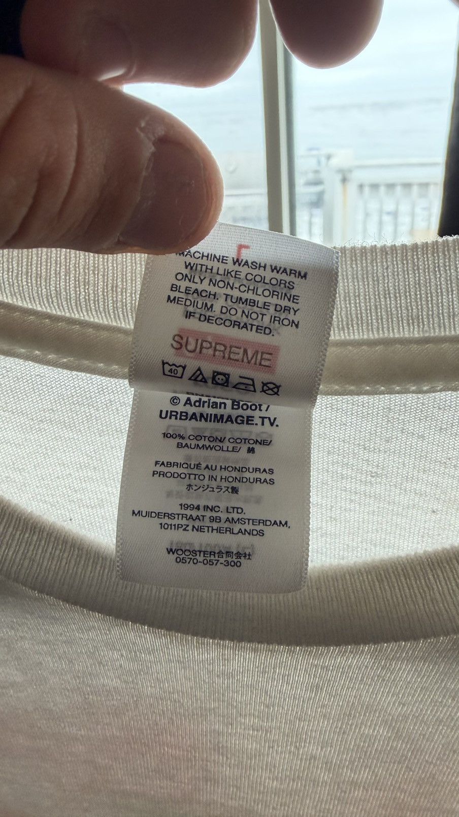Martine Rose × Supreme Supreme X Maritine Rose Tee Size US L / EU 52-54 / 3 - 4 Thumbnail