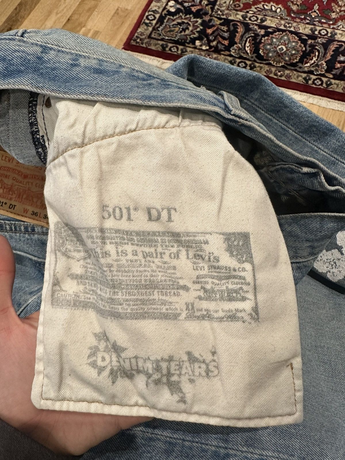 DENIM TEARS × Levi's Denim Tears Levi’s Jeans Size 36 Size US 36 / EU 52 - 4 Thumbnail