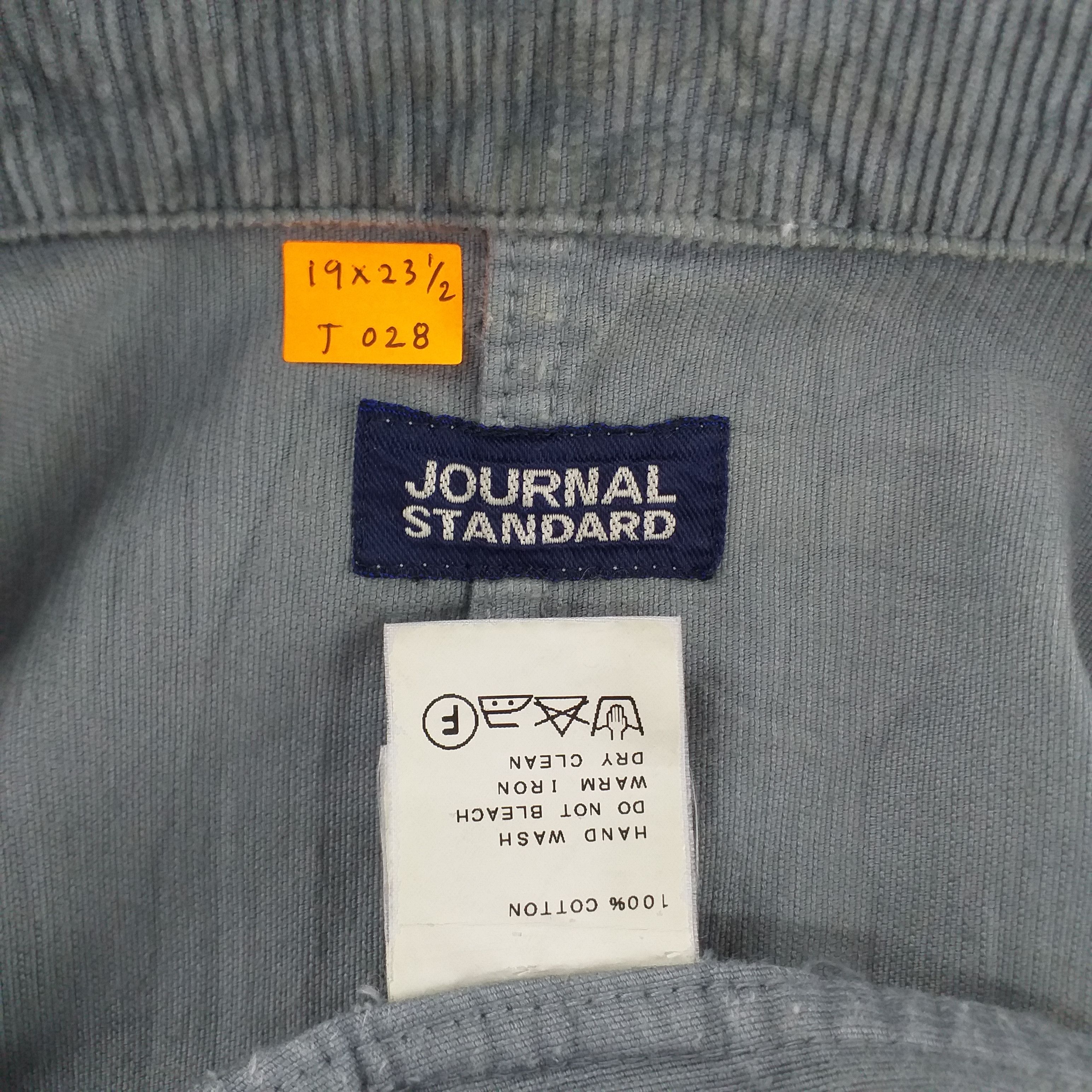 Japanese Brand Journal Standard Corduroy Blazer -J028 Size US S / EU 44-46 / 1 - 8 Thumbnail
