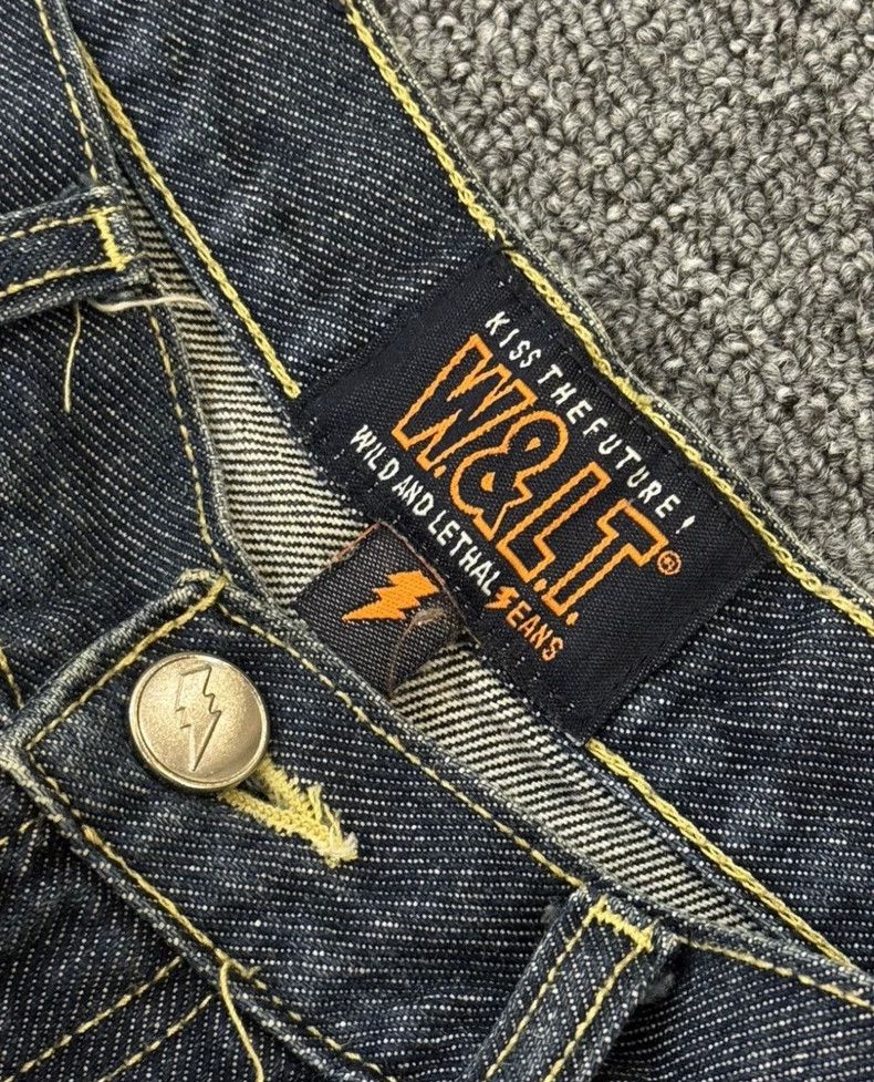 Walter Van Beirendonck walter van beirendonck size xl Gun bag denim shorts Size US 29 - 4 Thumbnail