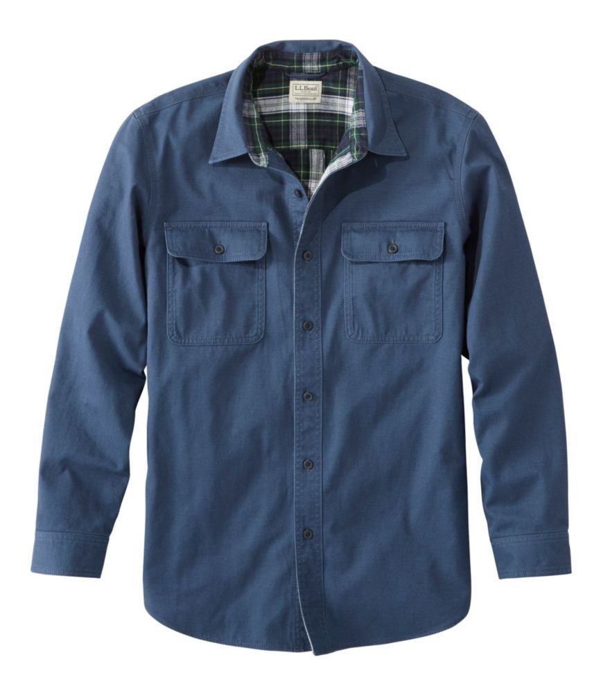 L.L. Bean × Todd Snyder 🔥Vintage L.L. Bean Men's Flannel-Lined Hurricane Shirt Size US L / EU 52-54 / 3 - 3 Thumbnail