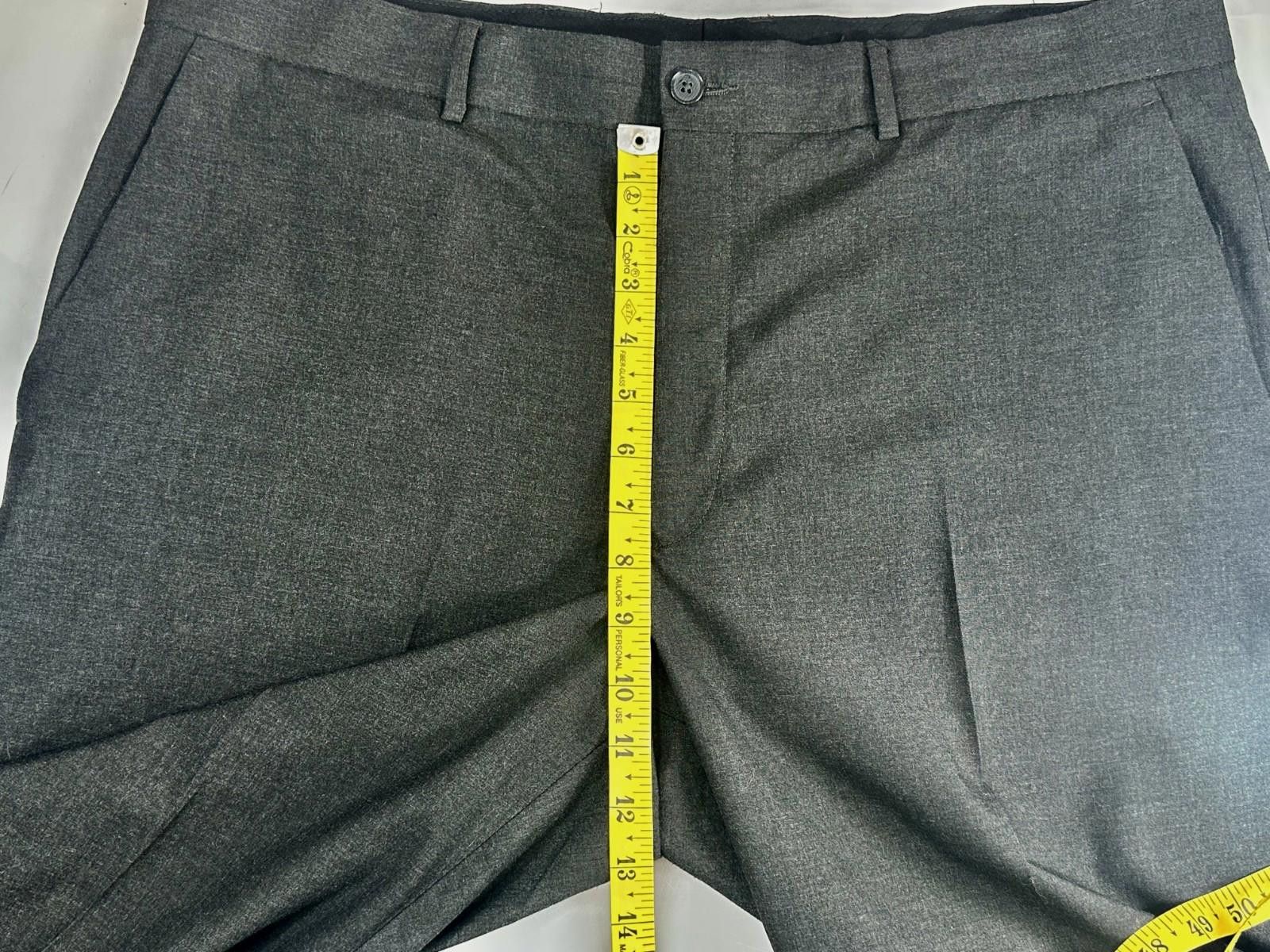 Alfani Alfani Men's 36/29 Black Slim Fit Dress Pants Size US 36 / EU 52 - 4 Thumbnail