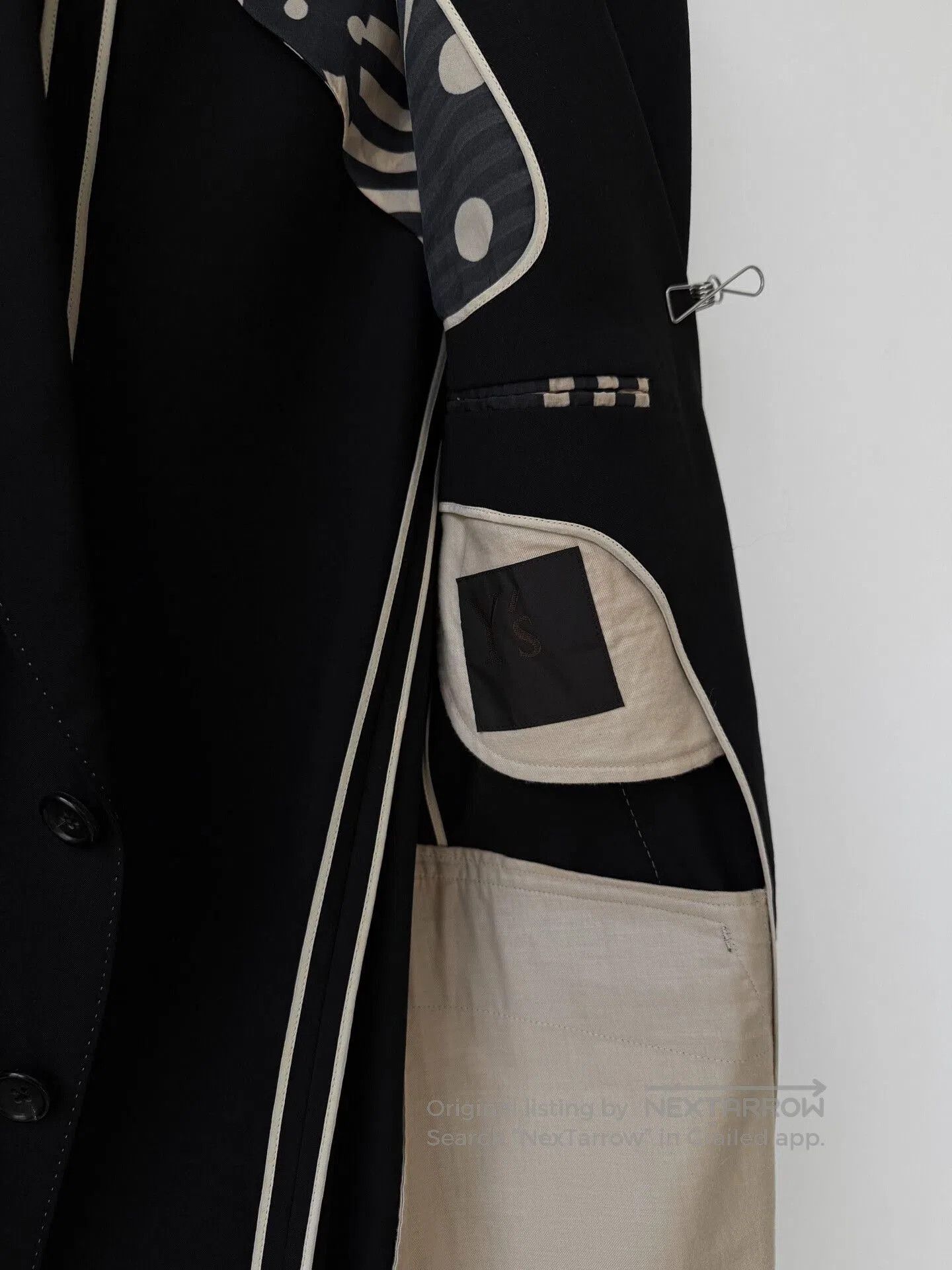 Y's for Men Yohji Yamamoto Black Wool Suit Jacket. Size US M / EU 48-50 / 2 - 5 Thumbnail