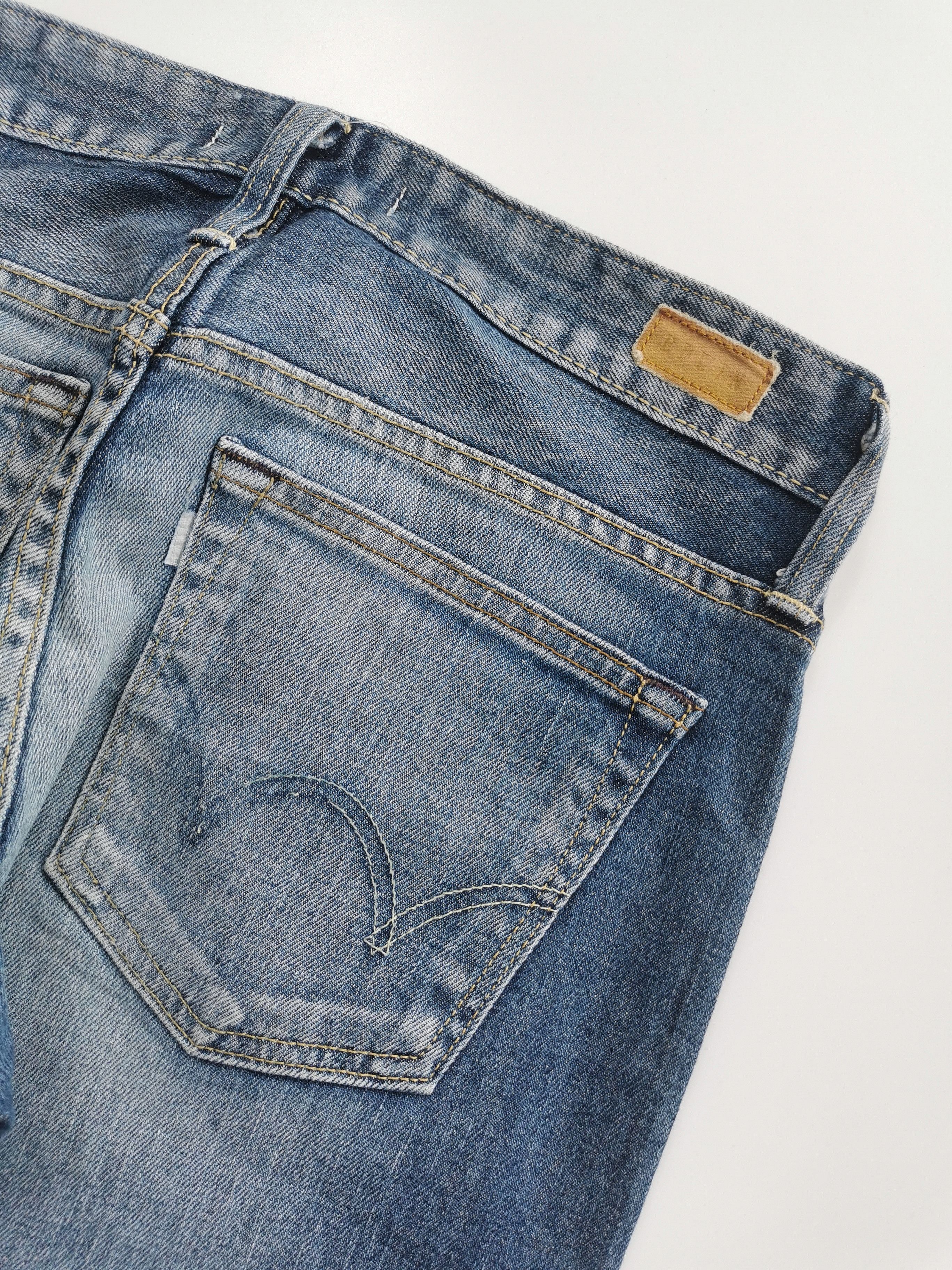 Sugar Cane Edwin Co Ltd Tokyo Japan Slim Selvedge Chainstitch DenimJean Size US 29 - 12 Thumbnail