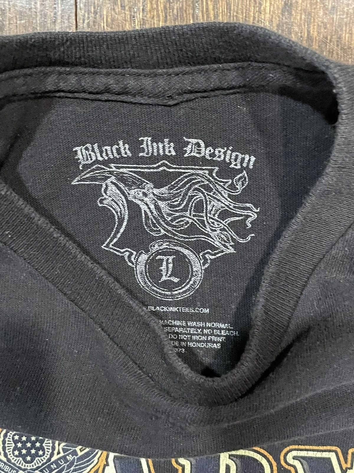 Other Black & white USA Army t-shirt Size US L / EU 52-54 / 3 - 3 Thumbnail