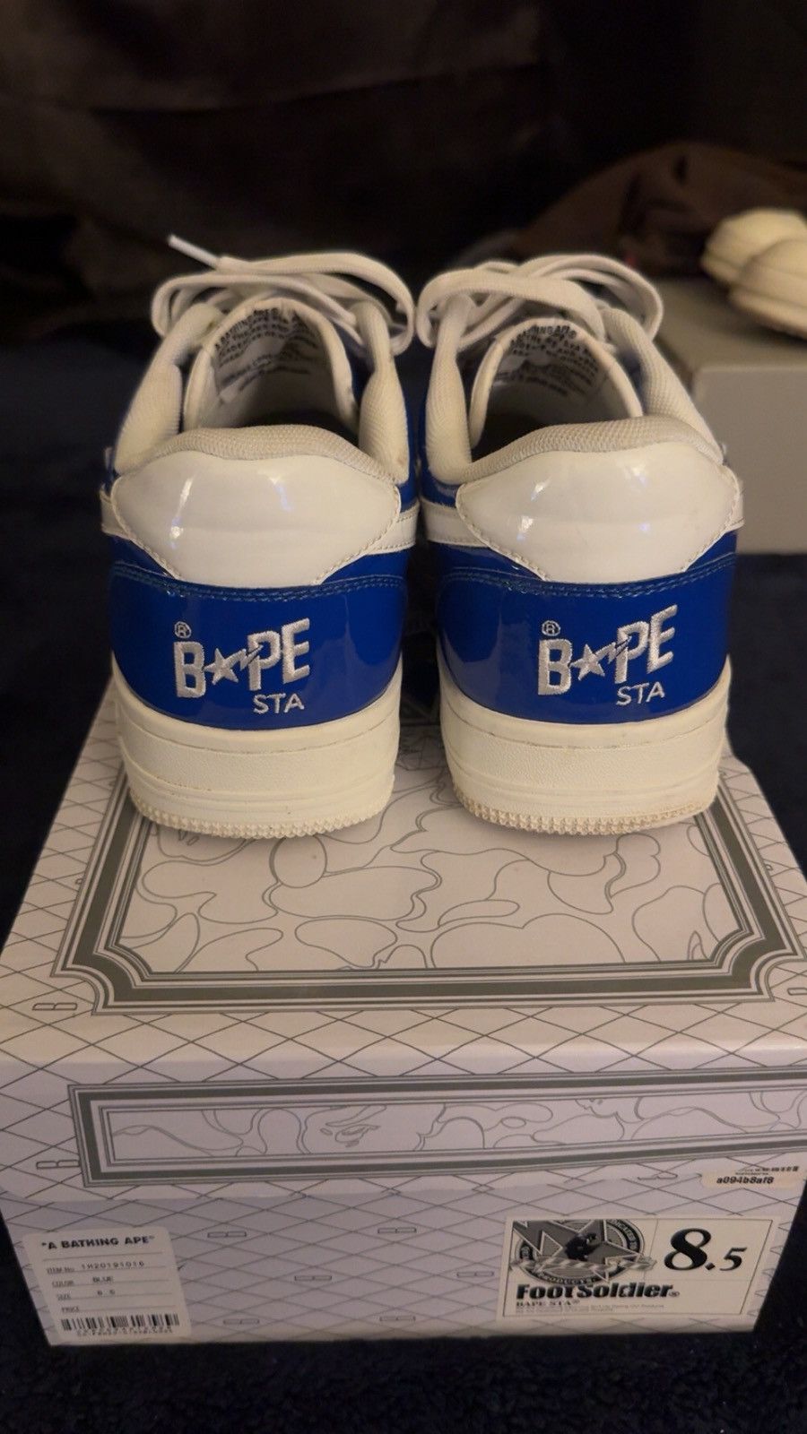Bape Bapesta Low M2 'Blue' Size US 8.5 / EU 41-42 - 4 Thumbnail