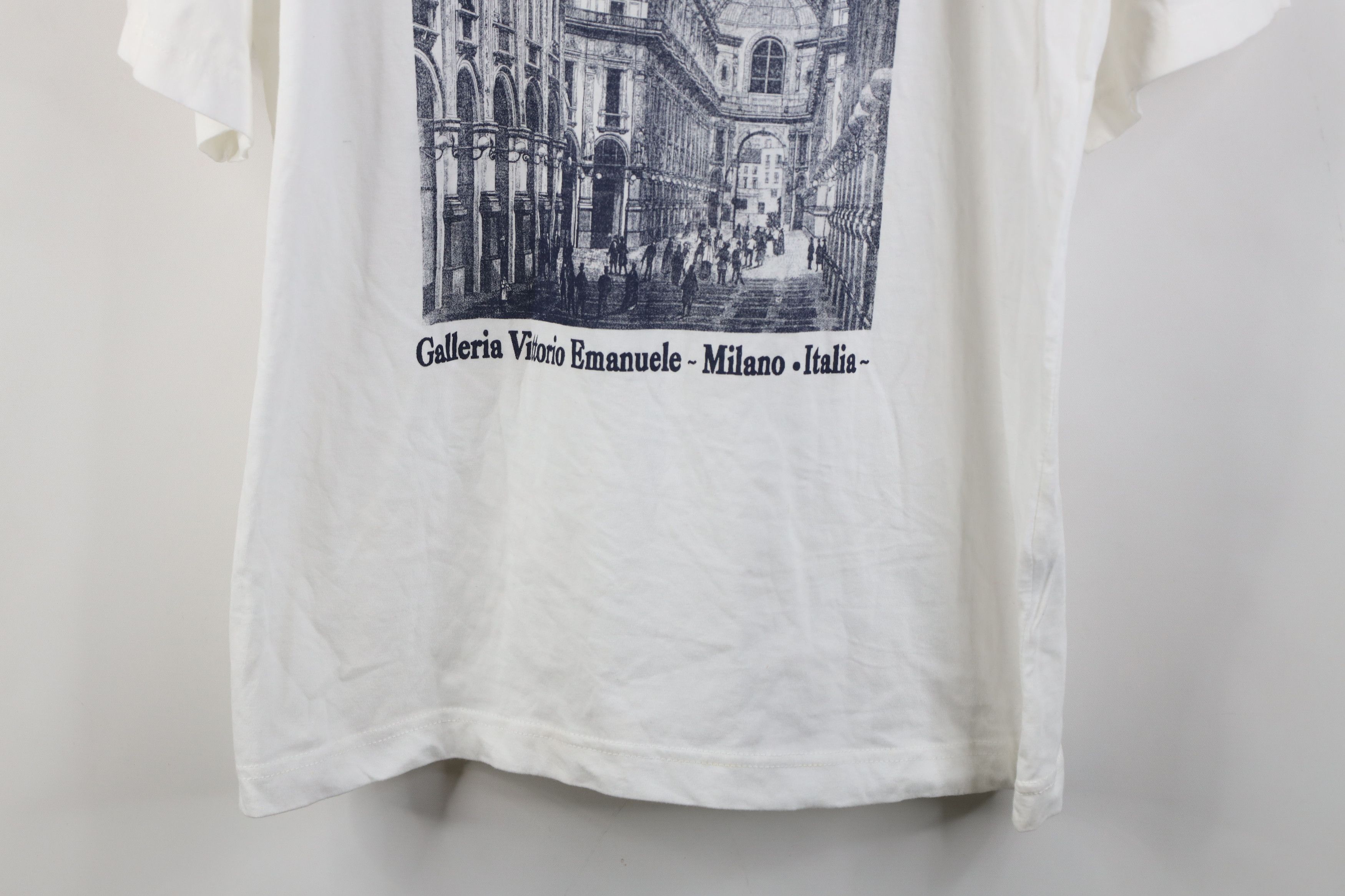 Vintage Deadstock Vintage 90s Streetwear Emanuele Italy T-Shirt Size US XL / EU 56 / 4 - 3 Thumbnail
