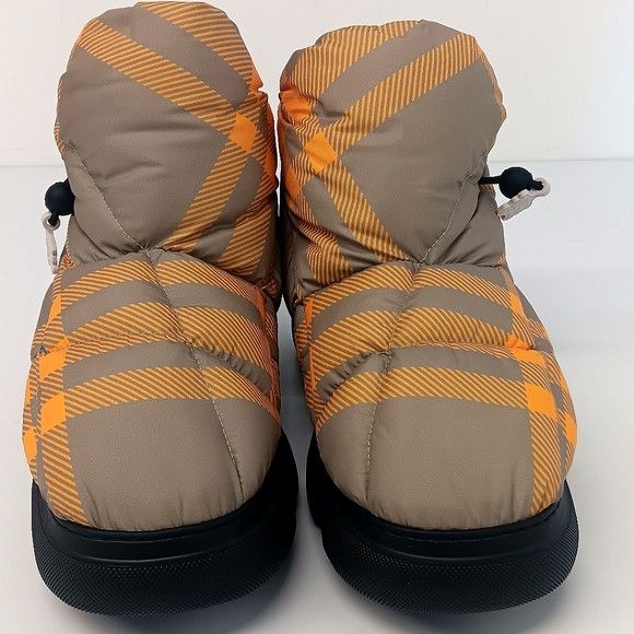 Burberry Burberry Men's Yellow Check Pillow Boots - EU44/US11 Size US 11 / EU 44 - 5 Thumbnail