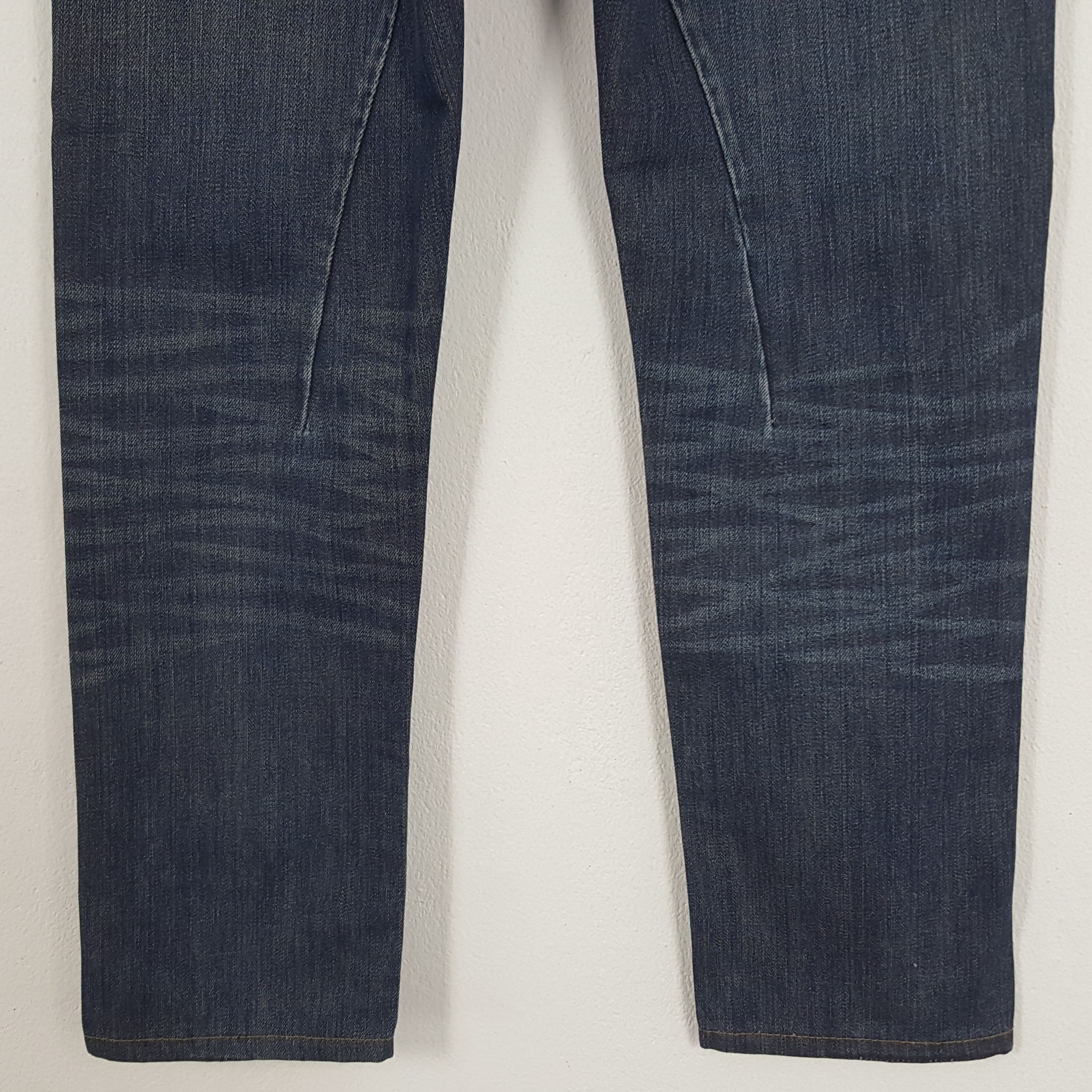 Christian Audigier × Vintage Vintage Christian Audigier Custom Art Logo Denim Jeans Size US 30 / EU 46 - 3 Thumbnail