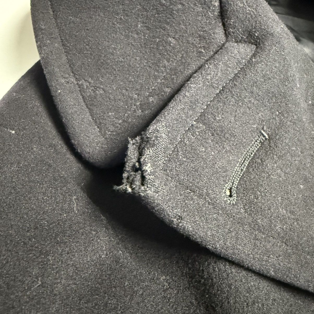 Vintage Vintage Naval Clothing Factory Pea Coat Mens 38 Wool WWII WW Size US M / EU 48-50 / 2 - 11 Thumbnail