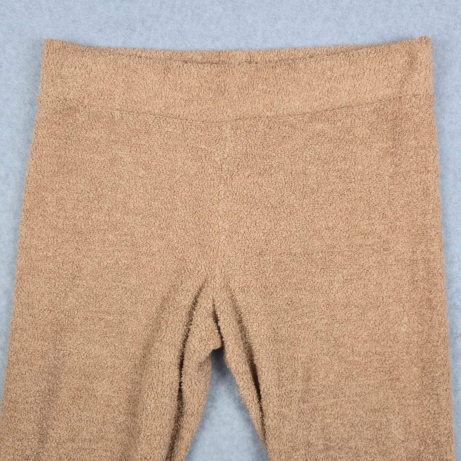 Steve Madden Steve Madden Womens Small Brown Wide Leg Knit Sleep Pants Size 29" - 4 Thumbnail