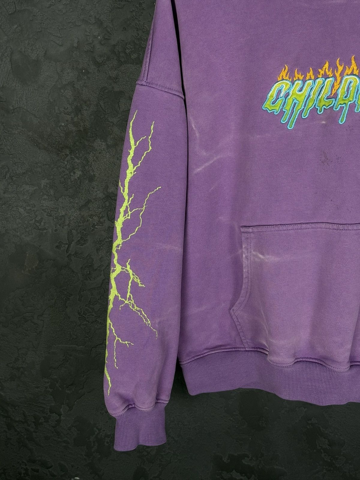 CHILDS Childish Robs Motors 1995 Purple Hoodie Big Logo Y2K Racing Size US S / EU 44-46 / 1 - 7 Thumbnail