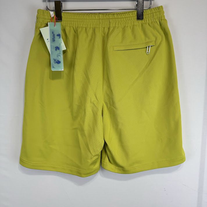 Off-White o1rshd1 Single Arrow Skate Track Short in Lime Size US 32 / EU 48 - 5 Thumbnail