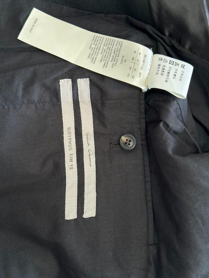 Rick Owens Rick Owens Wool double-breasted lapel long sleeve suit-2505 Size US M / EU 48-50 / 2 - 9 Thumbnail