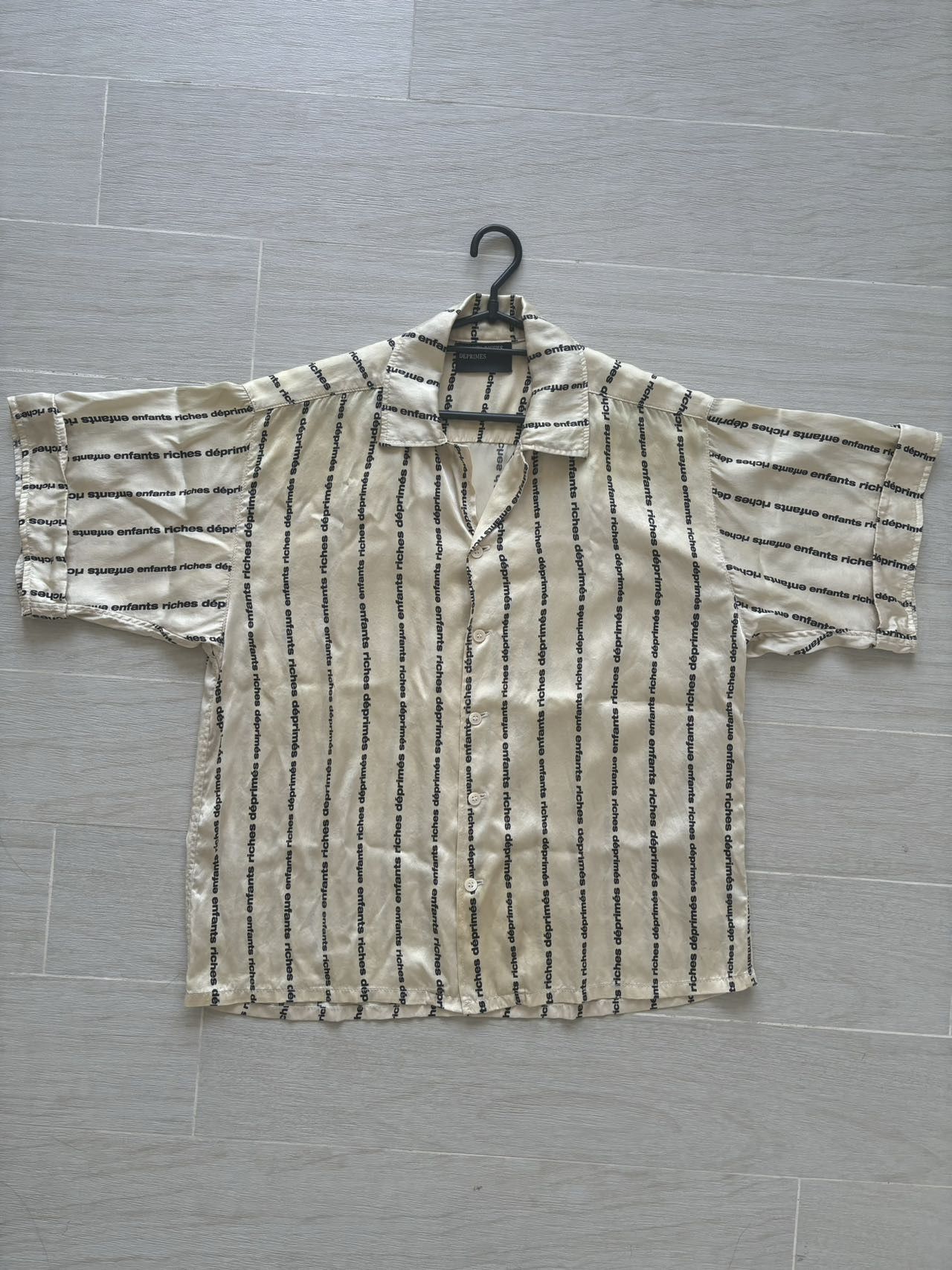 Enfants Riches Deprimes enfants riches deprimes 19aw logo white shirt Size US M / EU 48-50 / 2 - 1 Thumbnail