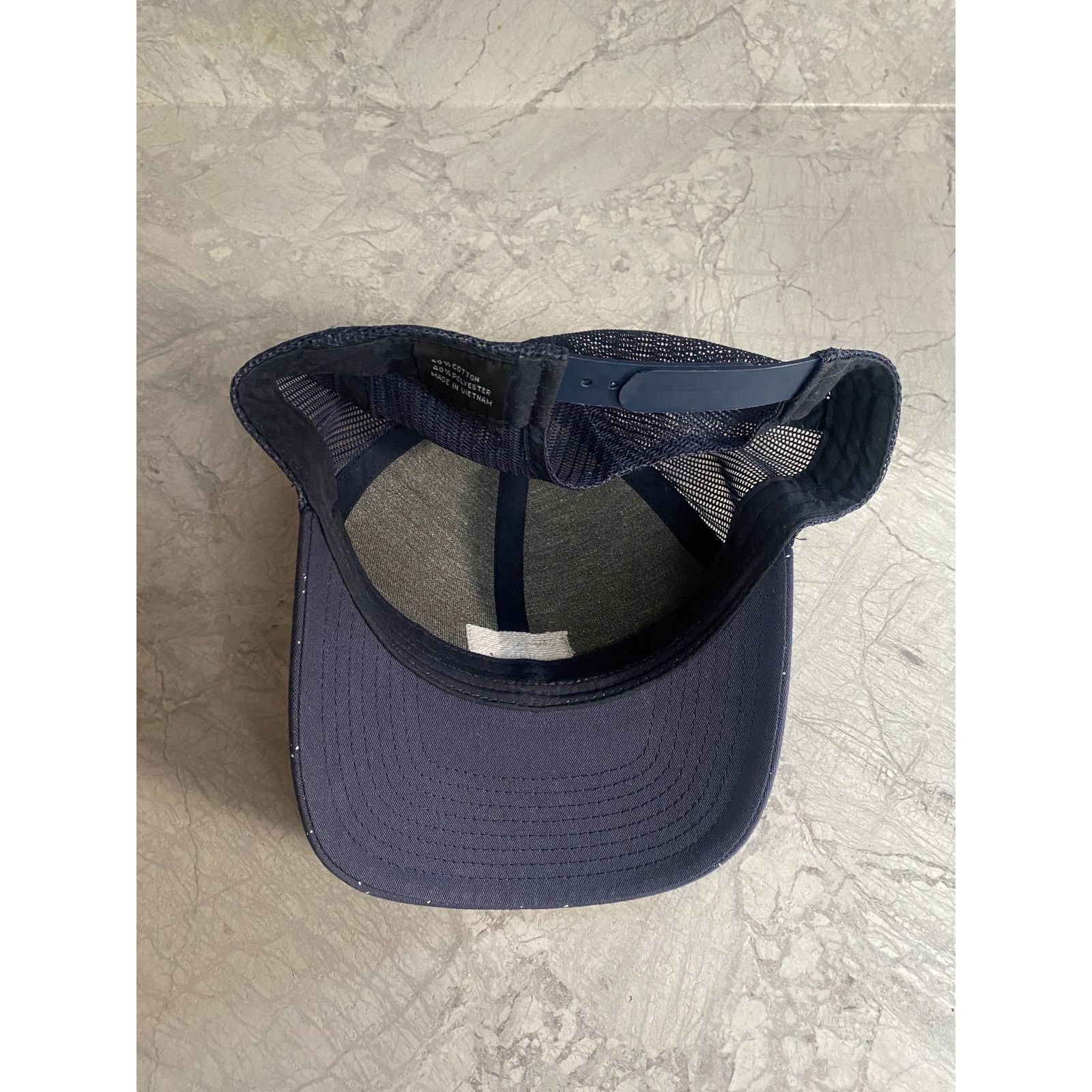 TravisMathew TravisMathew Blue Snapback Trucker Hat Size ONE SIZE - 8 Thumbnail