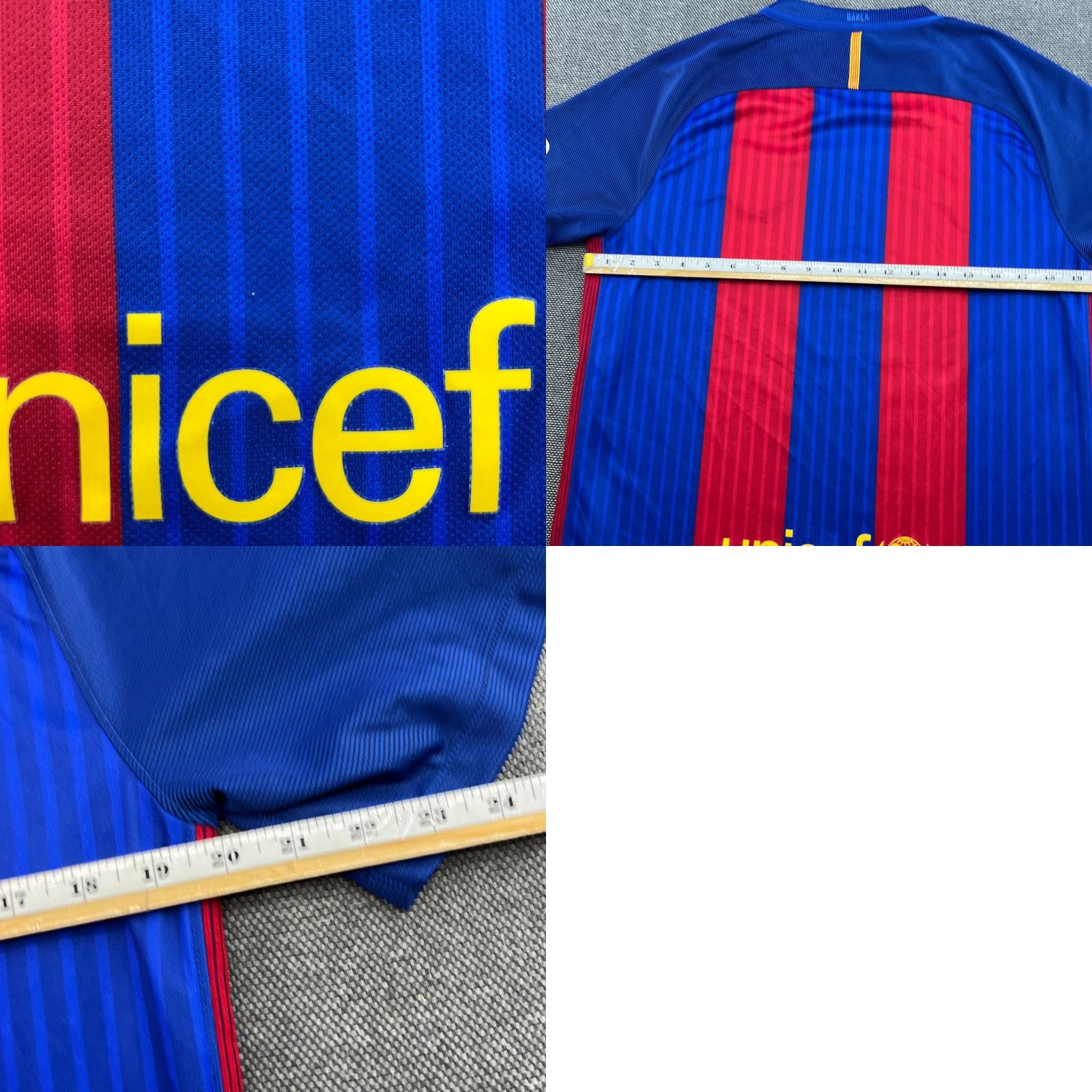 Nike Nike Barcelona 2016 2017 Home Football Jersey Mens Medium Adult Shirt Size US M / EU 48-50 / 2 - 9 Thumbnail