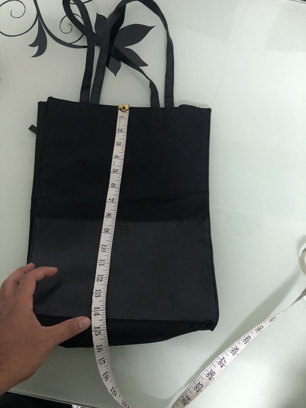 Yohji Yamamoto Vintage Ys by Yohji Yamamoto Black Tote Bag Size ONE SIZE - 20 Thumbnail