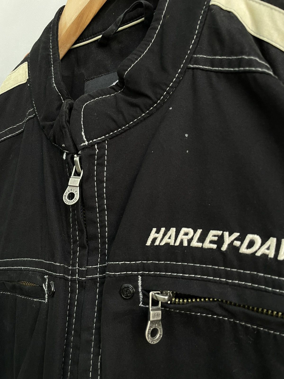 Racing moto harley davidson jacket y2k hype