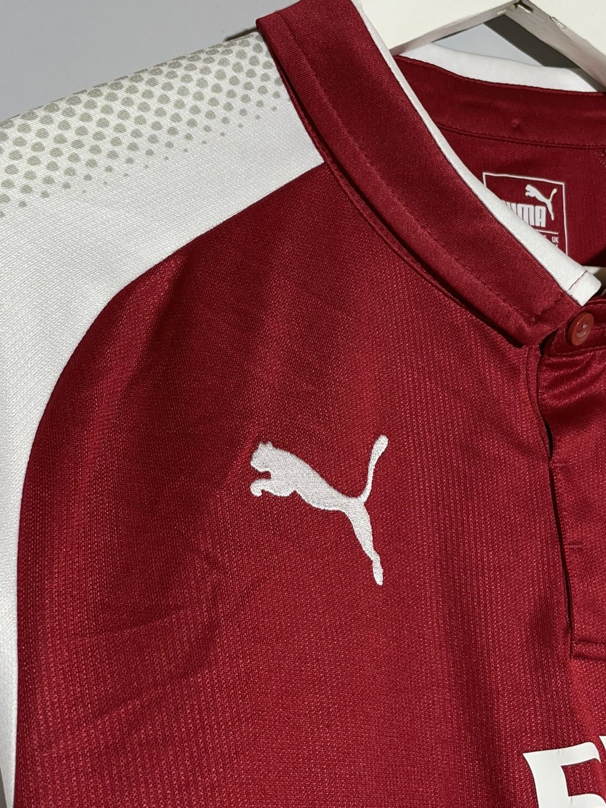 Puma #14 Aubameyang Arsenal FC 2017/18 Puma Football Long Sleeve Size US M / EU 48-50 / 2 - 6 Thumbnail