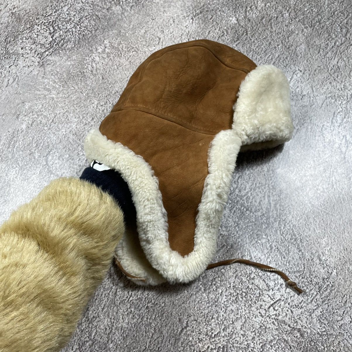 Vintage Vintage 90s Mohair Ushanka Beanie Grunge Alt Streetwear OS Size ONE SIZE - 4 Thumbnail
