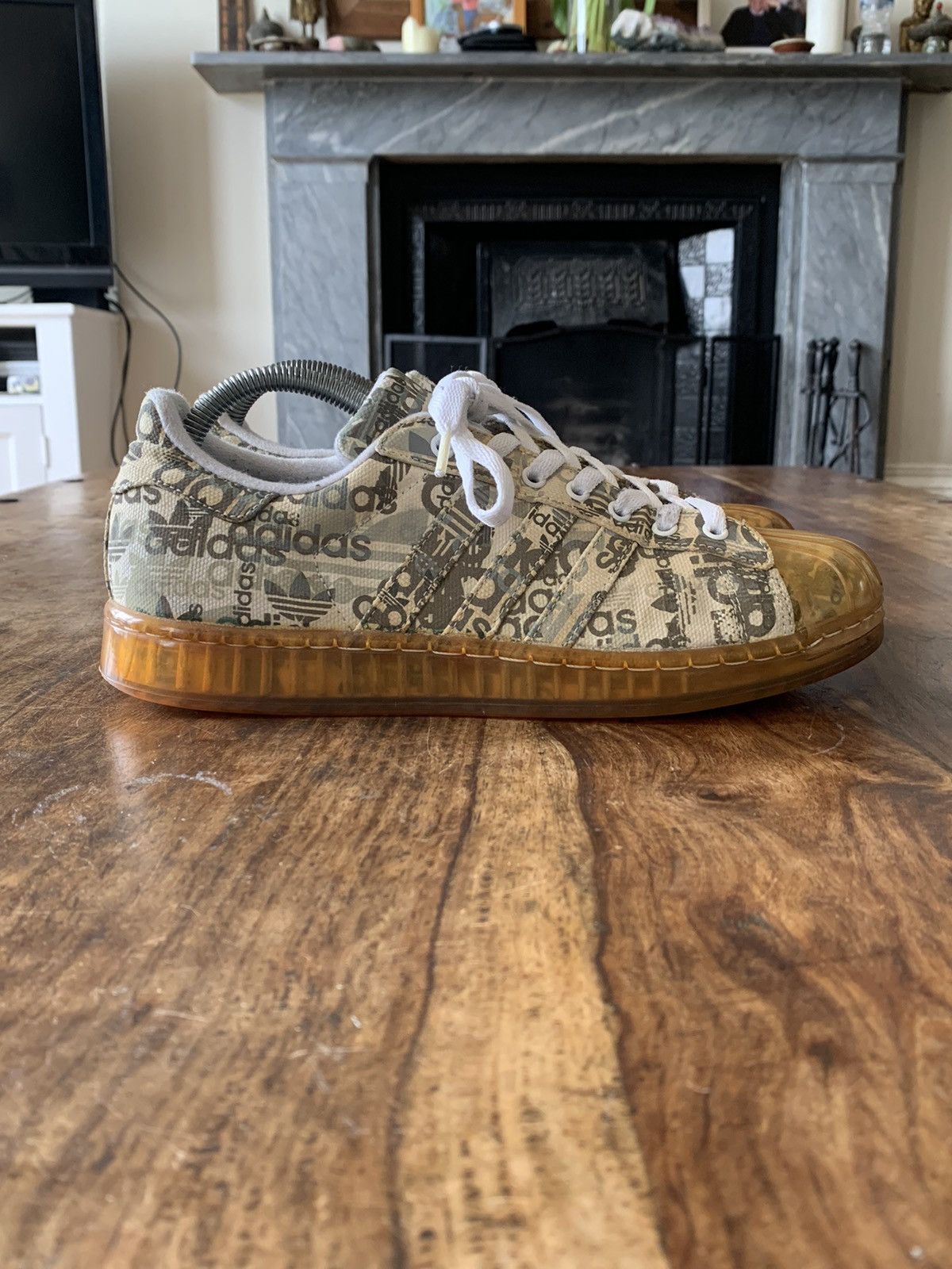Adidas Rare 2002 Adidas Superstar Clear Size US 8 / EU 41 - 5 Thumbnail