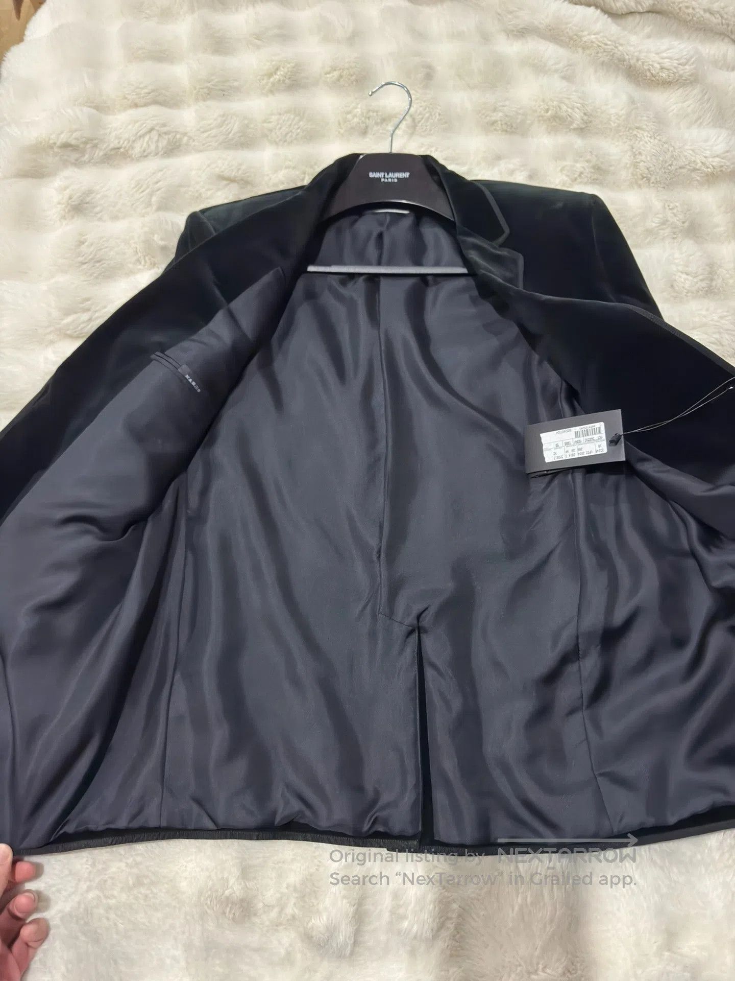 Saint Laurent Paris Saint Laurent Paris Original Year Black Velvet Suit| Size US M / EU 48-50 / 2 - 4 Thumbnail