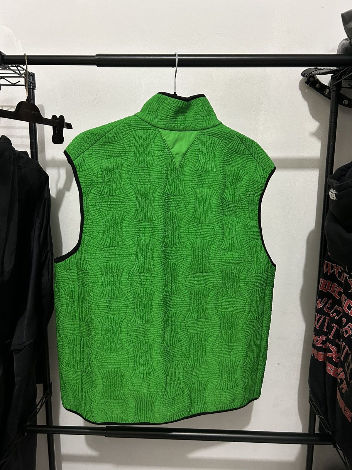 Bottega Veneta Bottega Veneta Intreccio Nylon Zip Vest Size US M / EU 48-50 / 2 - 2 Thumbnail