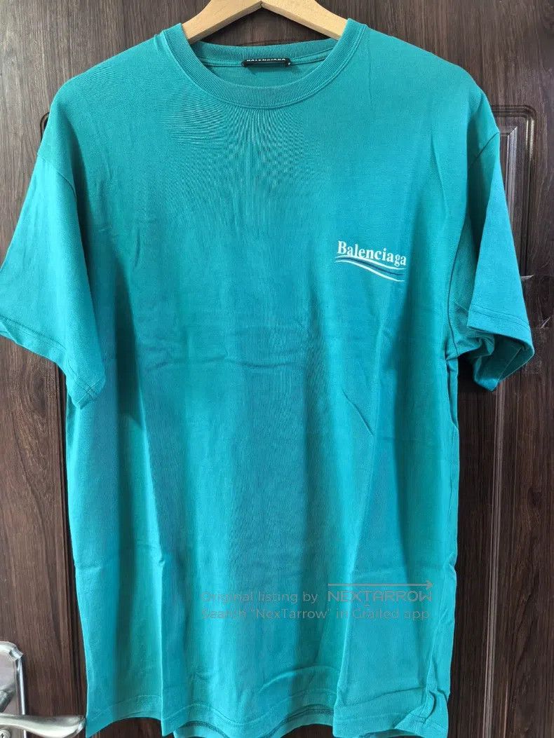 Balenciaga Balenciaga Classic limited edition green Coke short-sleeve Size US XS / EU 42 / 0 - 1 Thumbnail