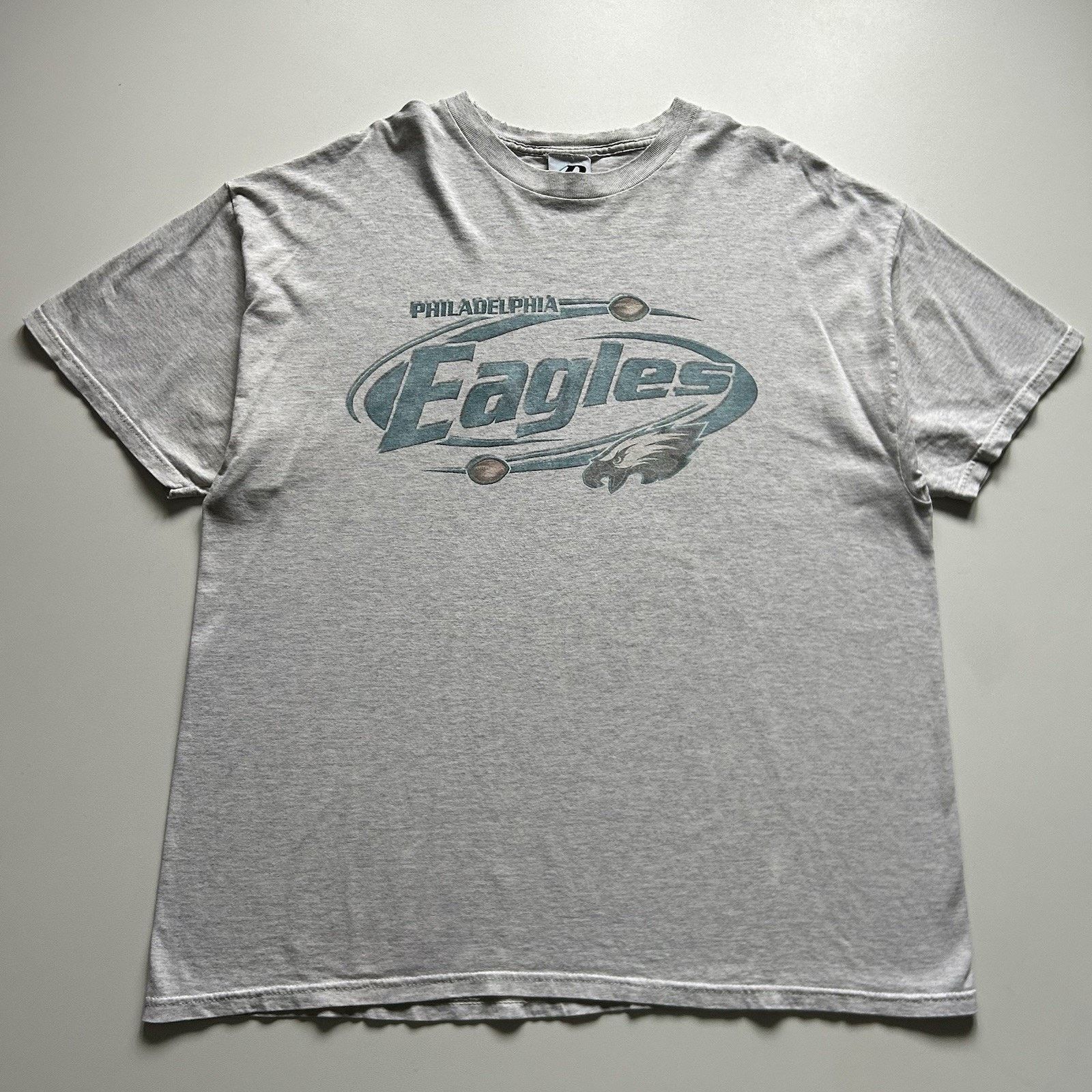 Vintage NFL Philadelphia Eagles Shirt 2XL Gray 90s Football