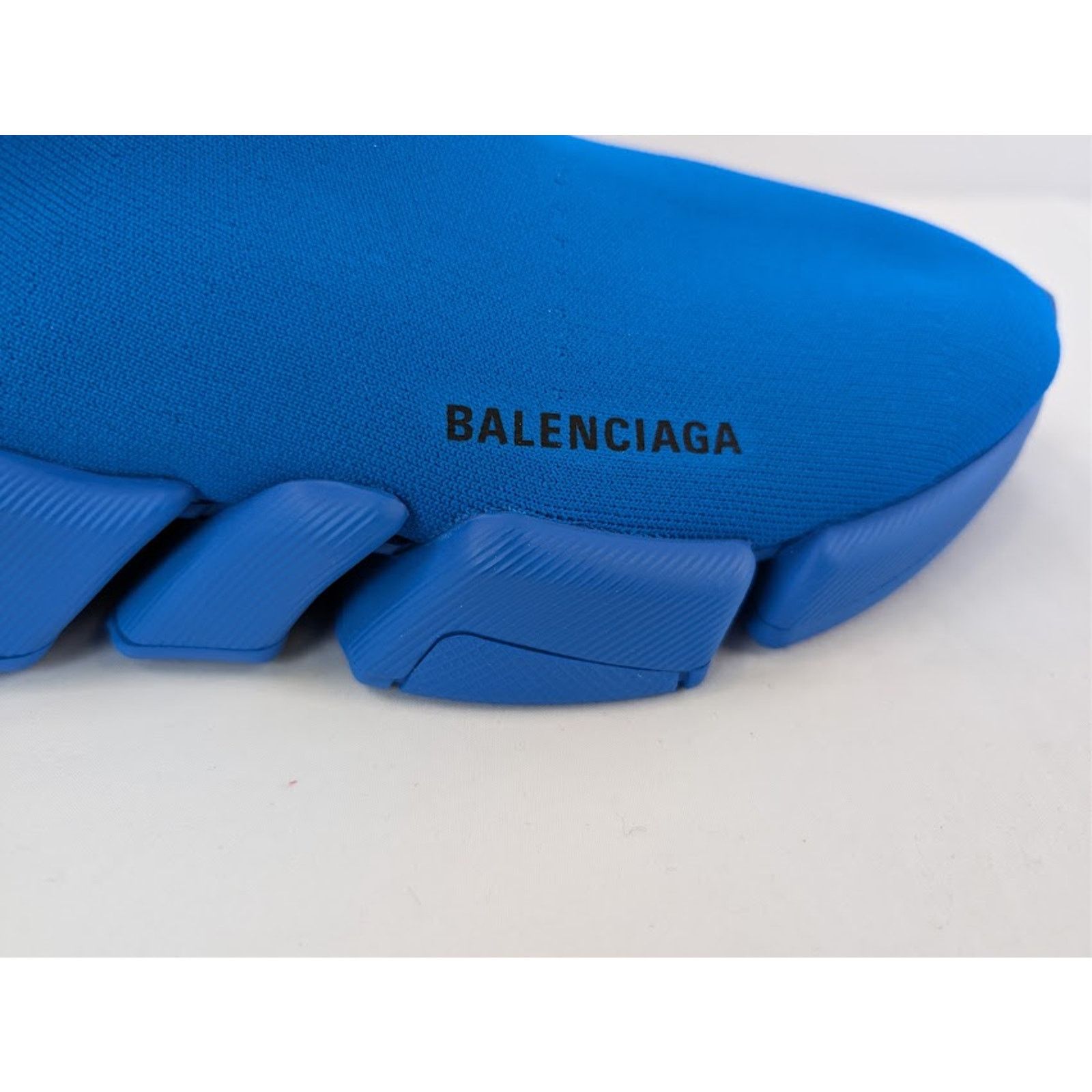 Balenciaga o1rshd1 Speed 2.0 Recycled Knit Sneakers in Dark Blue Size US 12 / EU 45 - 5 Thumbnail