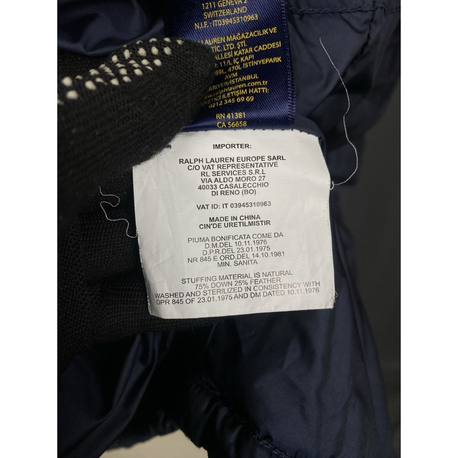 Polo Ralph Lauren Polo Ralph Lauren Men's Blue Down Insualted Puffer Vest Size Size US S / EU 44-46 / 1 - 16 Thumbnail