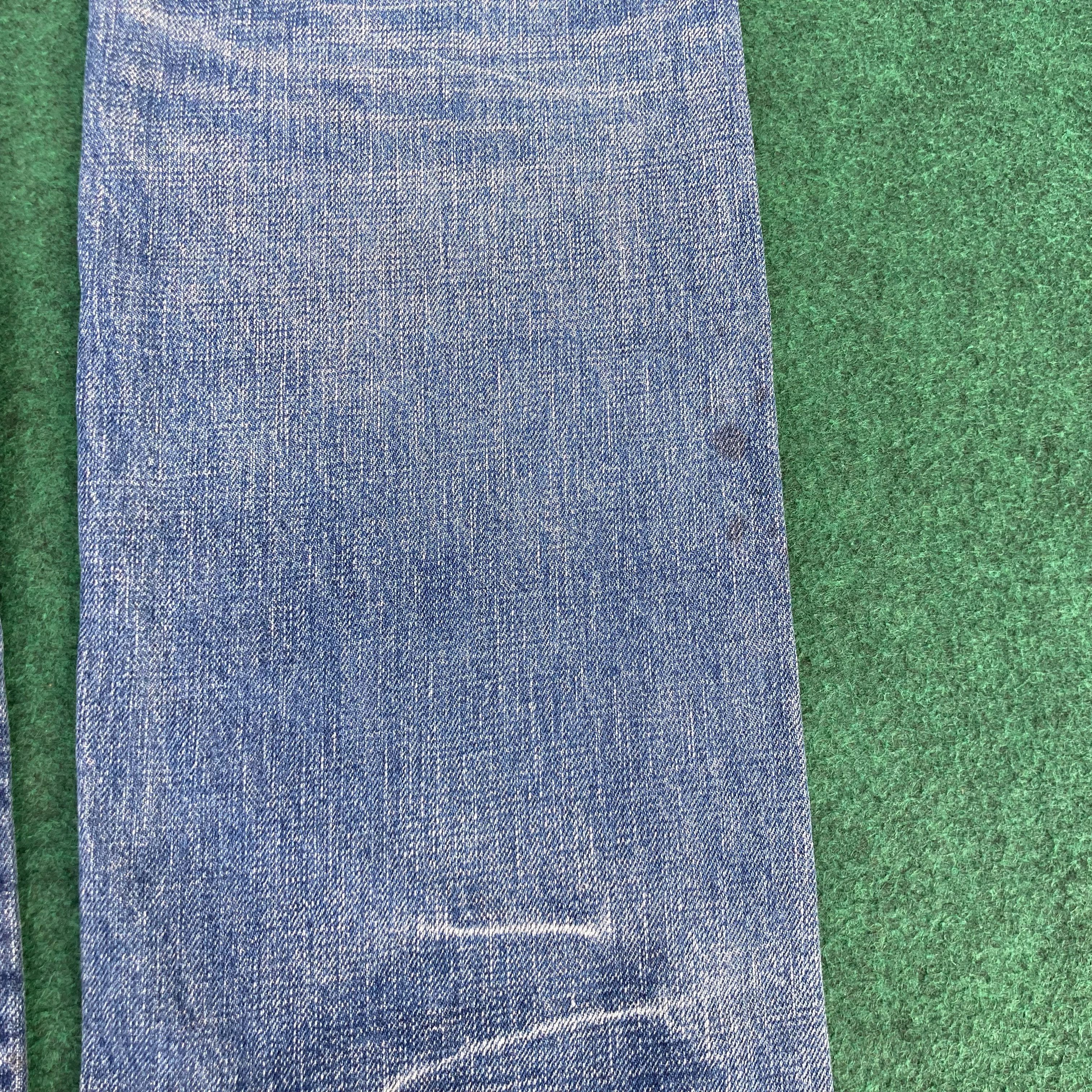 Journal Standard 30x30 Vtg Journal Standard Selvedge Faded Denim Blue Jeans Size US 30 / EU 46 - 13 Thumbnail