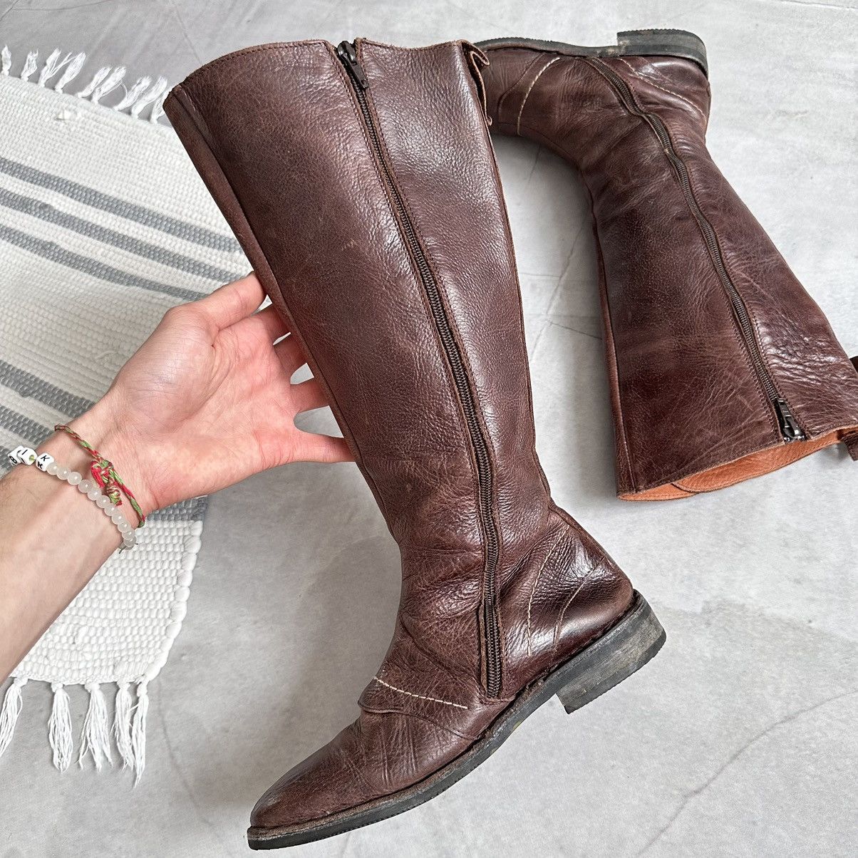 Marithe + Francois Girbaud 00s Kickers Boxing Biker Boots Moto Sneakers Bikkembergs Ash Size US 8 / IT 38 - 11 Thumbnail