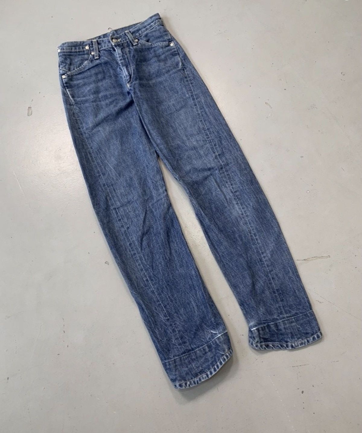 Levi's Vintage Levi’s buckle belt denim Size US 26 / EU 42 - 1 Thumbnail