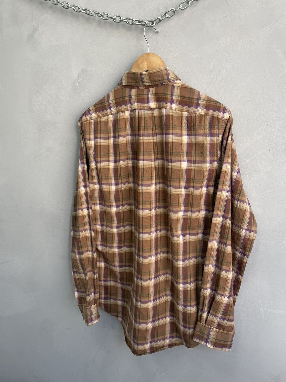 Polo Ralph Lauren Vintage flannel Polo Ralph Lauren shirt button up Size US M / EU 48-50 / 2 - 12 Thumbnail