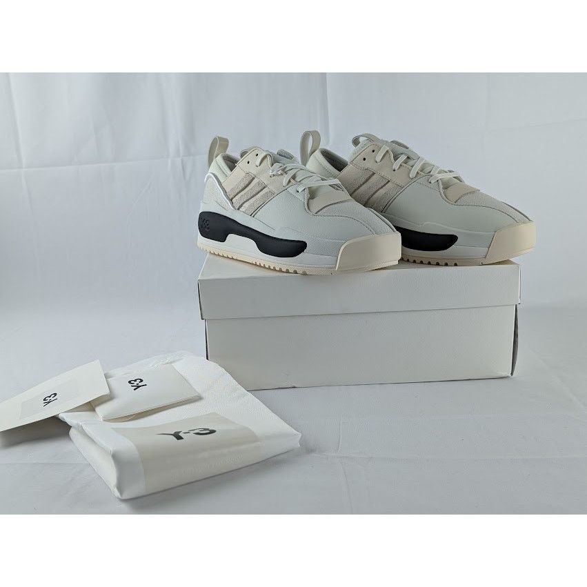 Y-3 o1rshd1 Men's Rivalry Sneakers in White Size US 11.5 / EU 44-45 - 12 Thumbnail